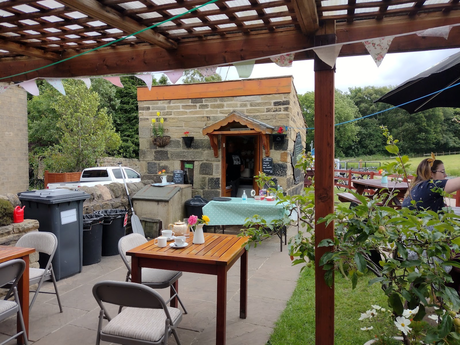 Tiny Tea Room, Rodley: the place