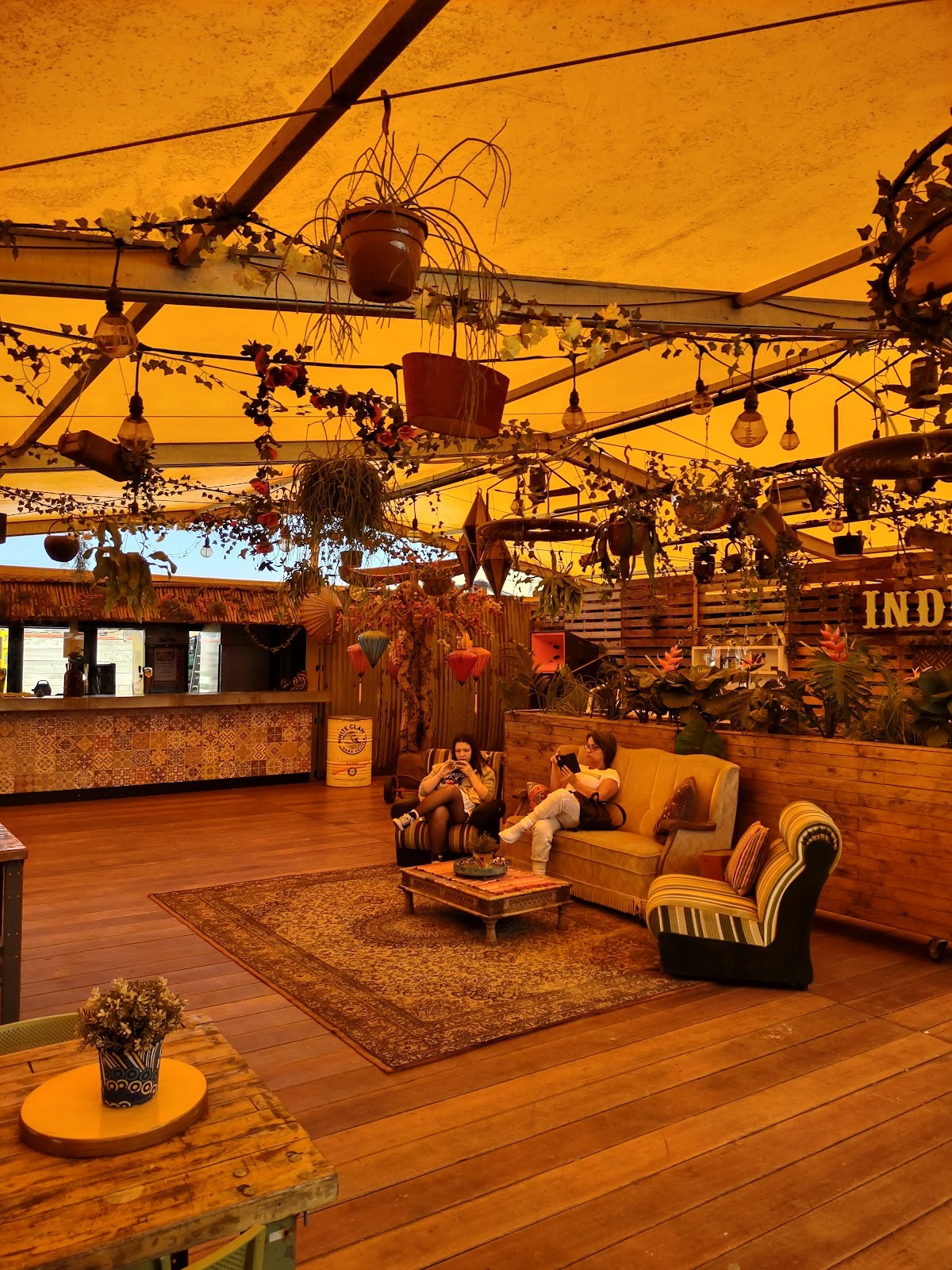 Beachclub Indigo: the place