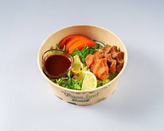 Veganland Çiğköfte Porz: food & drinks