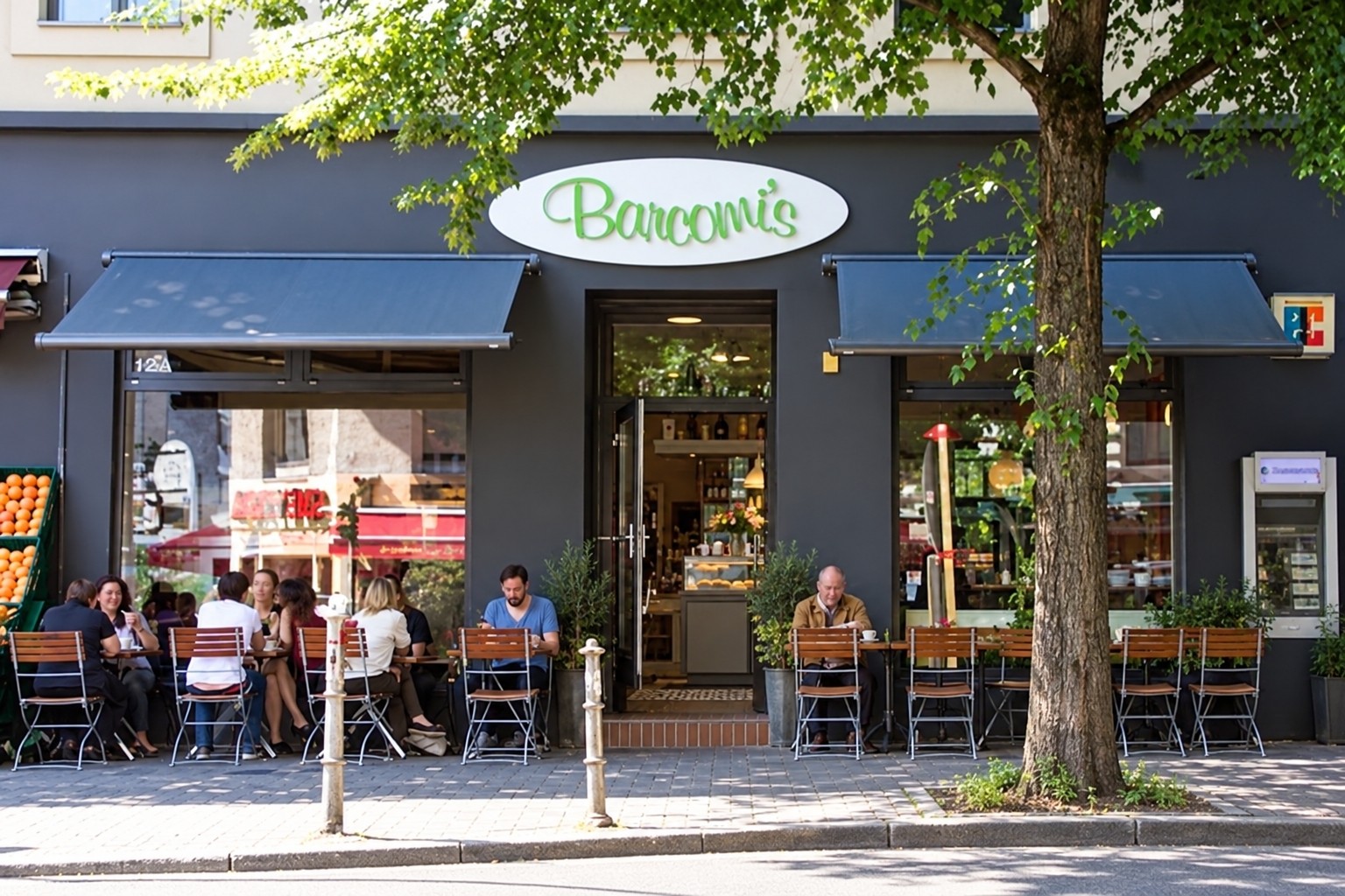 Barcomi’s Café & Kaffeerösterei: the place