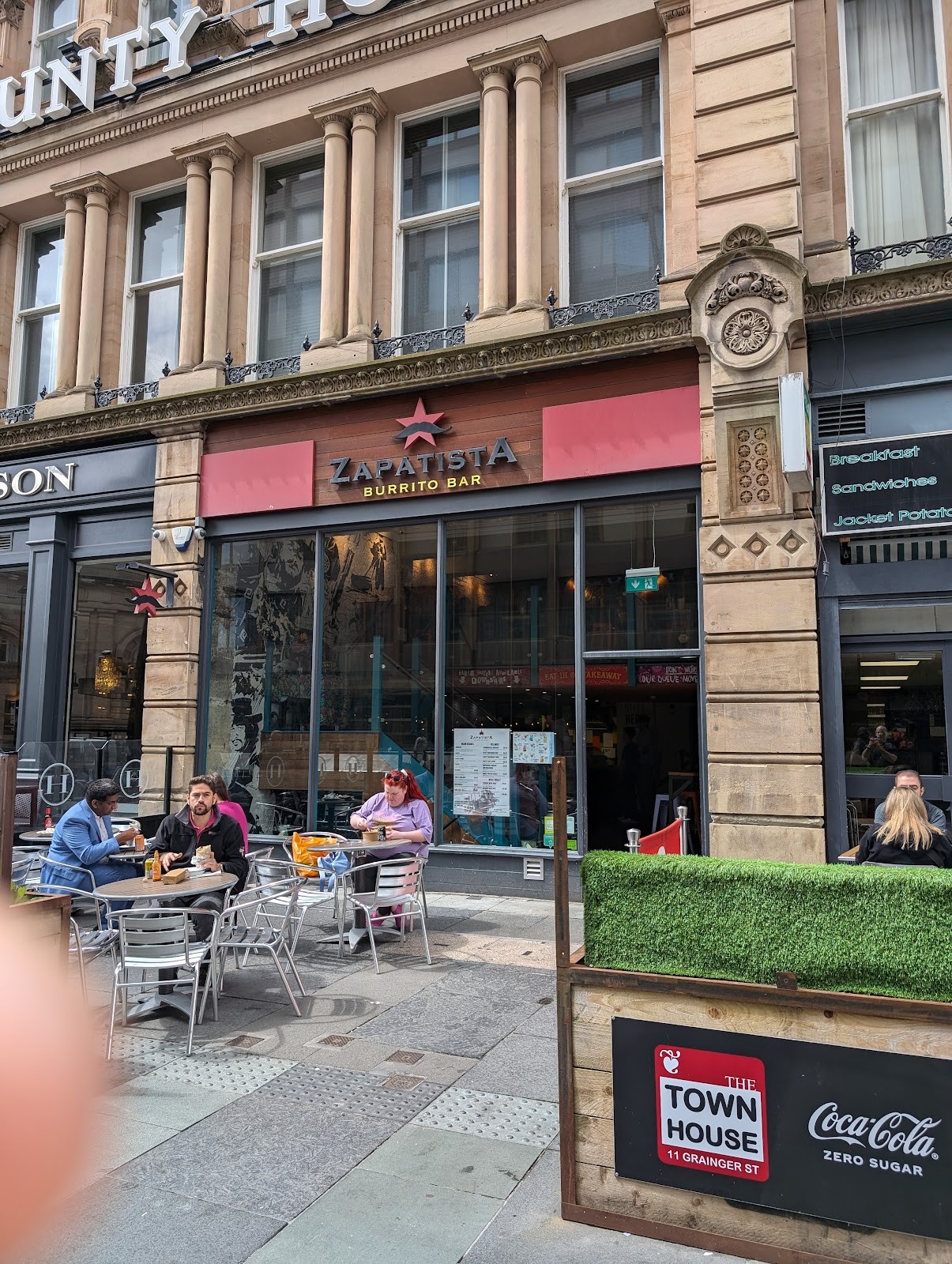 Zapatista Burrito Bar: the place