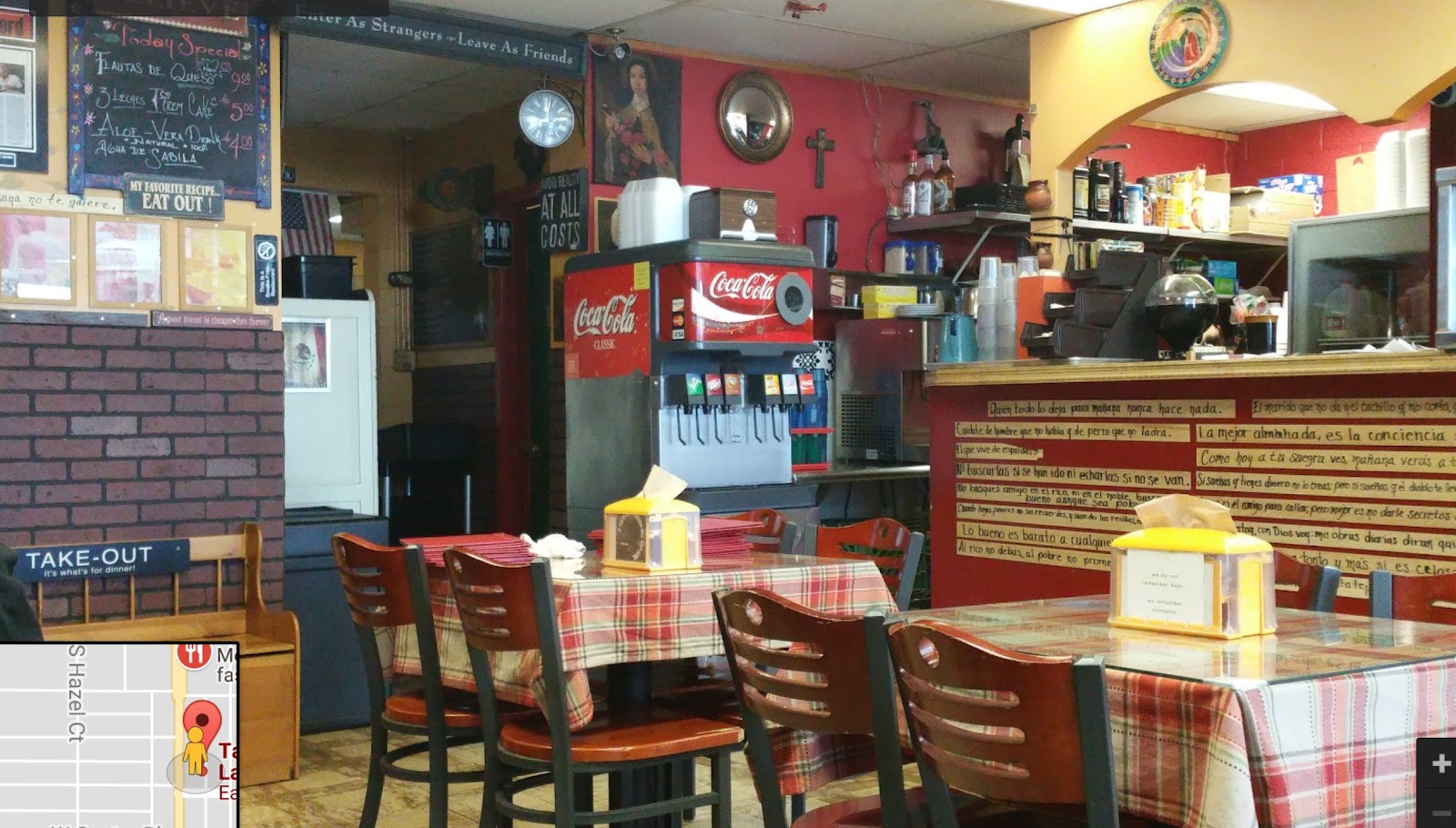 Tarascos Mexican Restaurant: the place