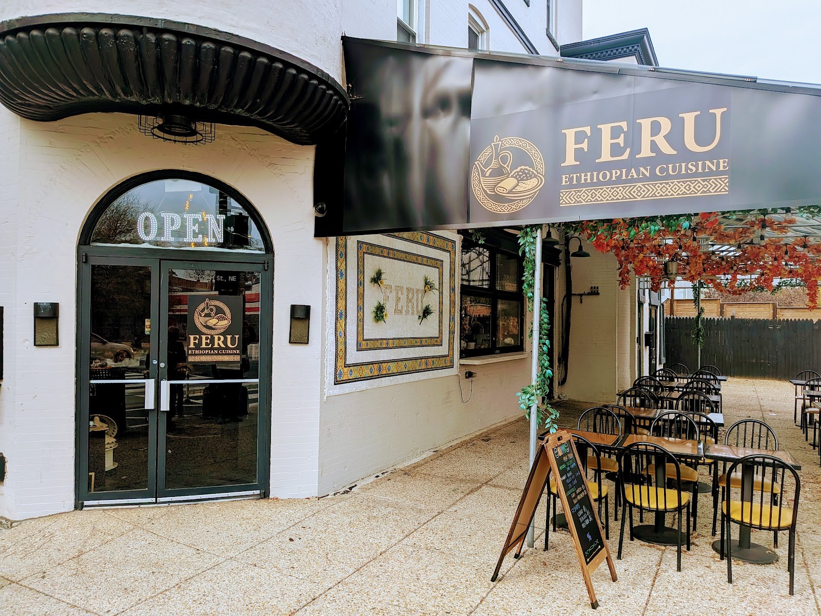 Feru Ethiopian Cuisine: the place
