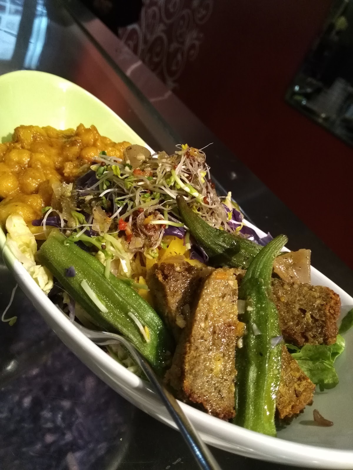 Veggie D’Light: food & drinks