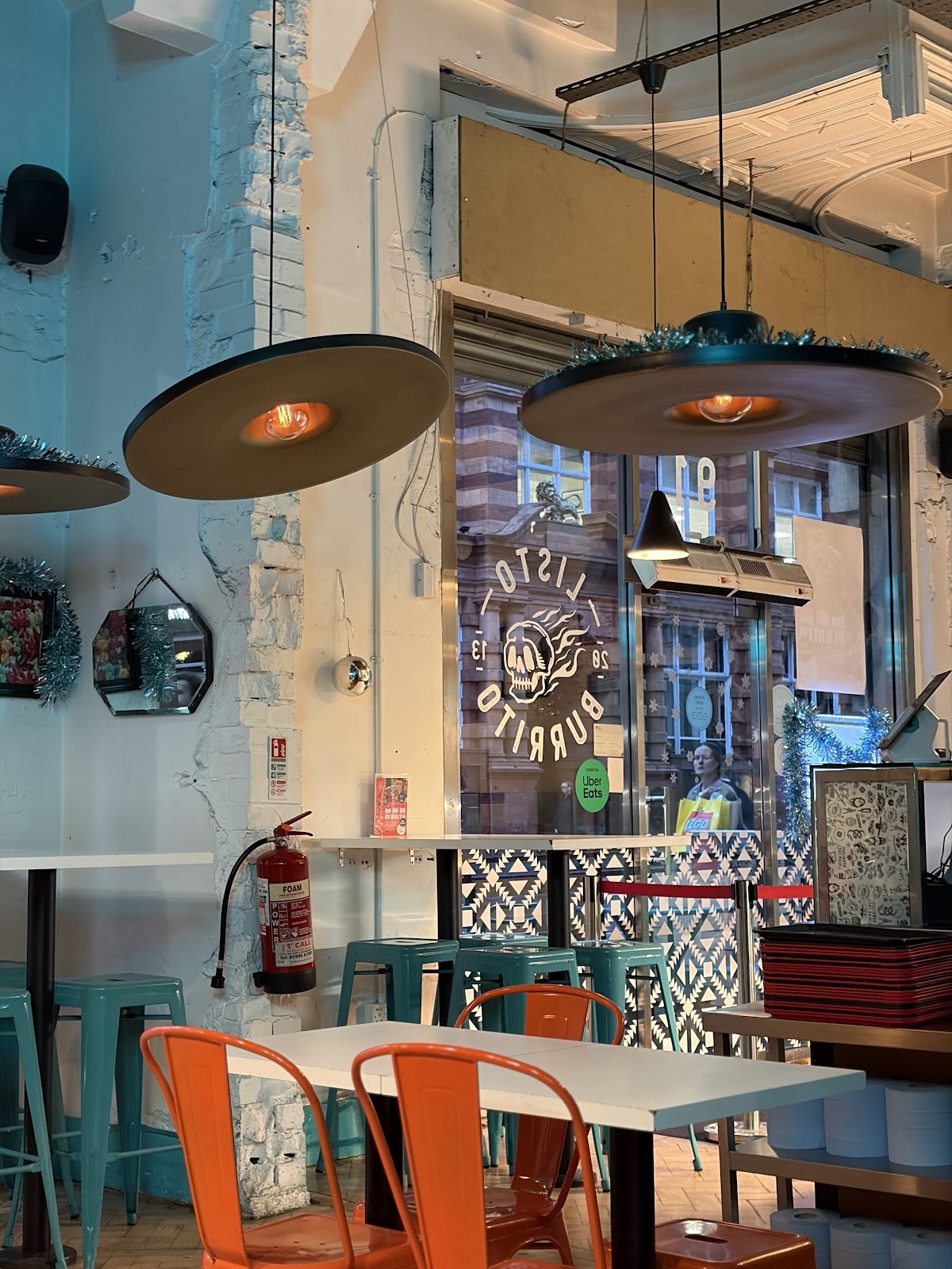 Listo Burrito Manchester: the place