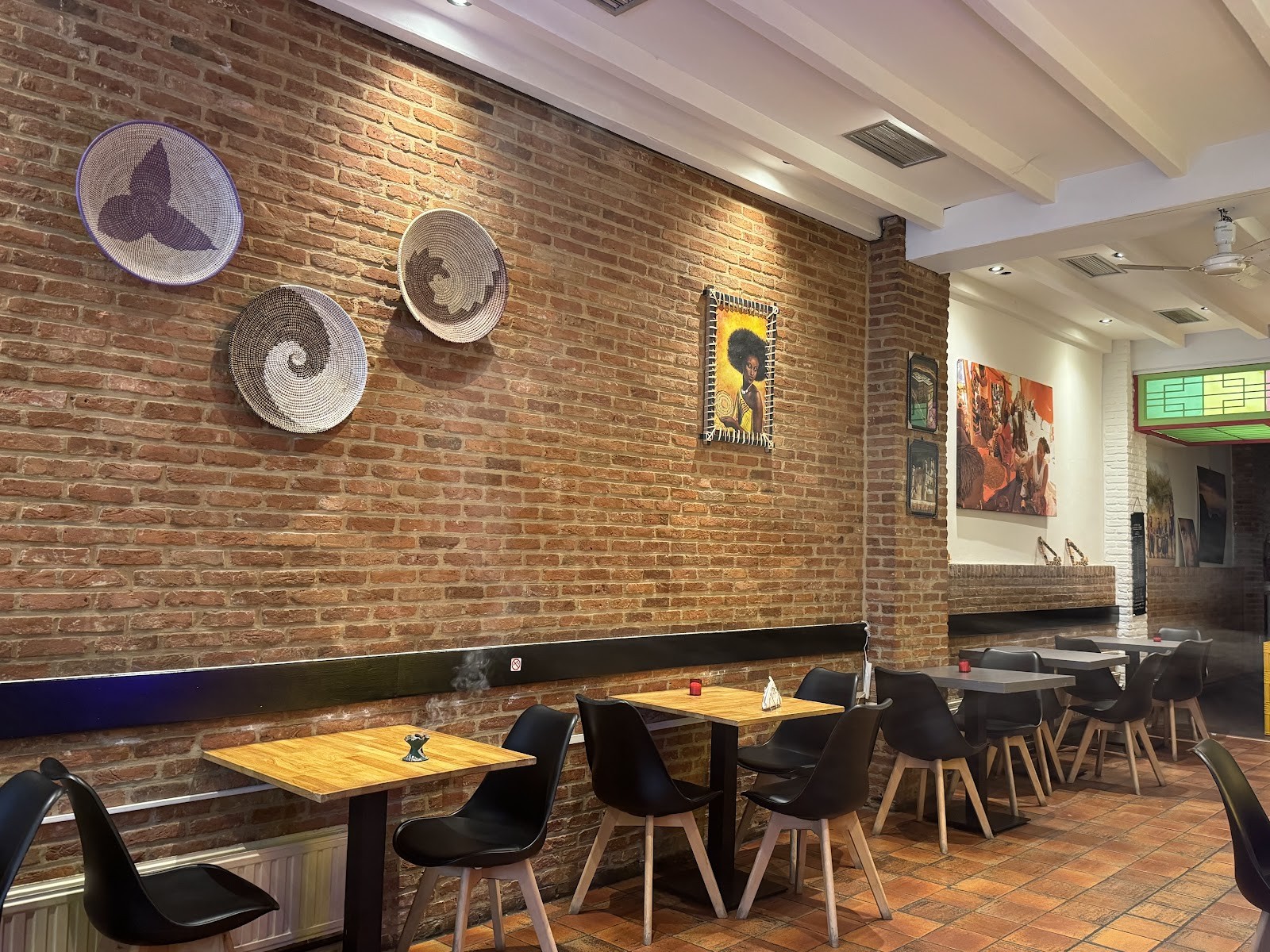Fidel Ethiopian Restaurant Antwerp: the place