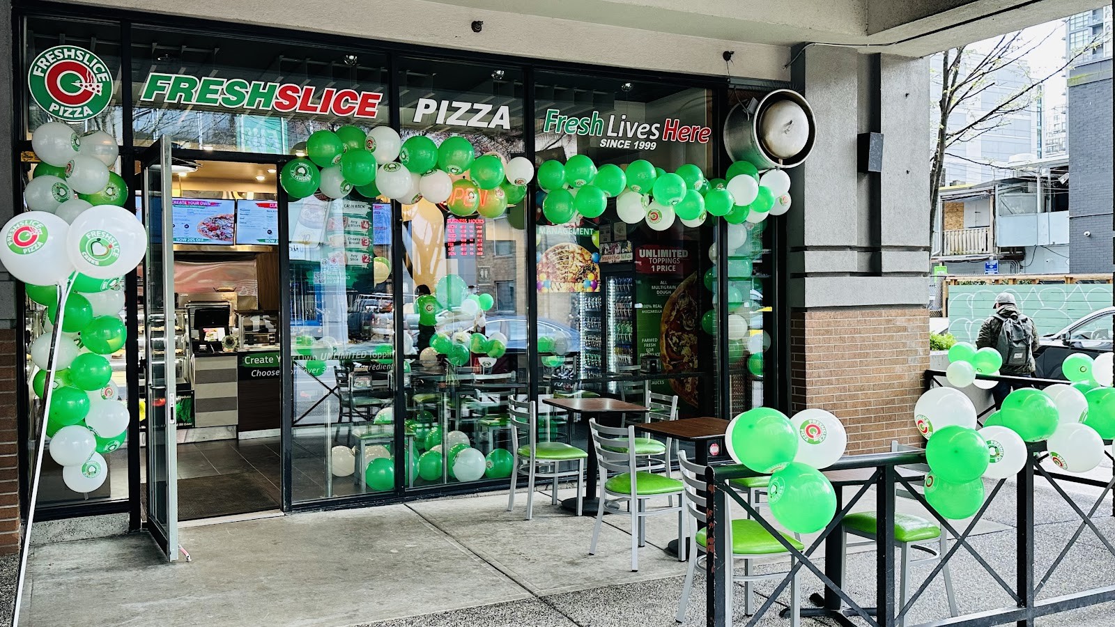 Freshslice Pizza: the place
