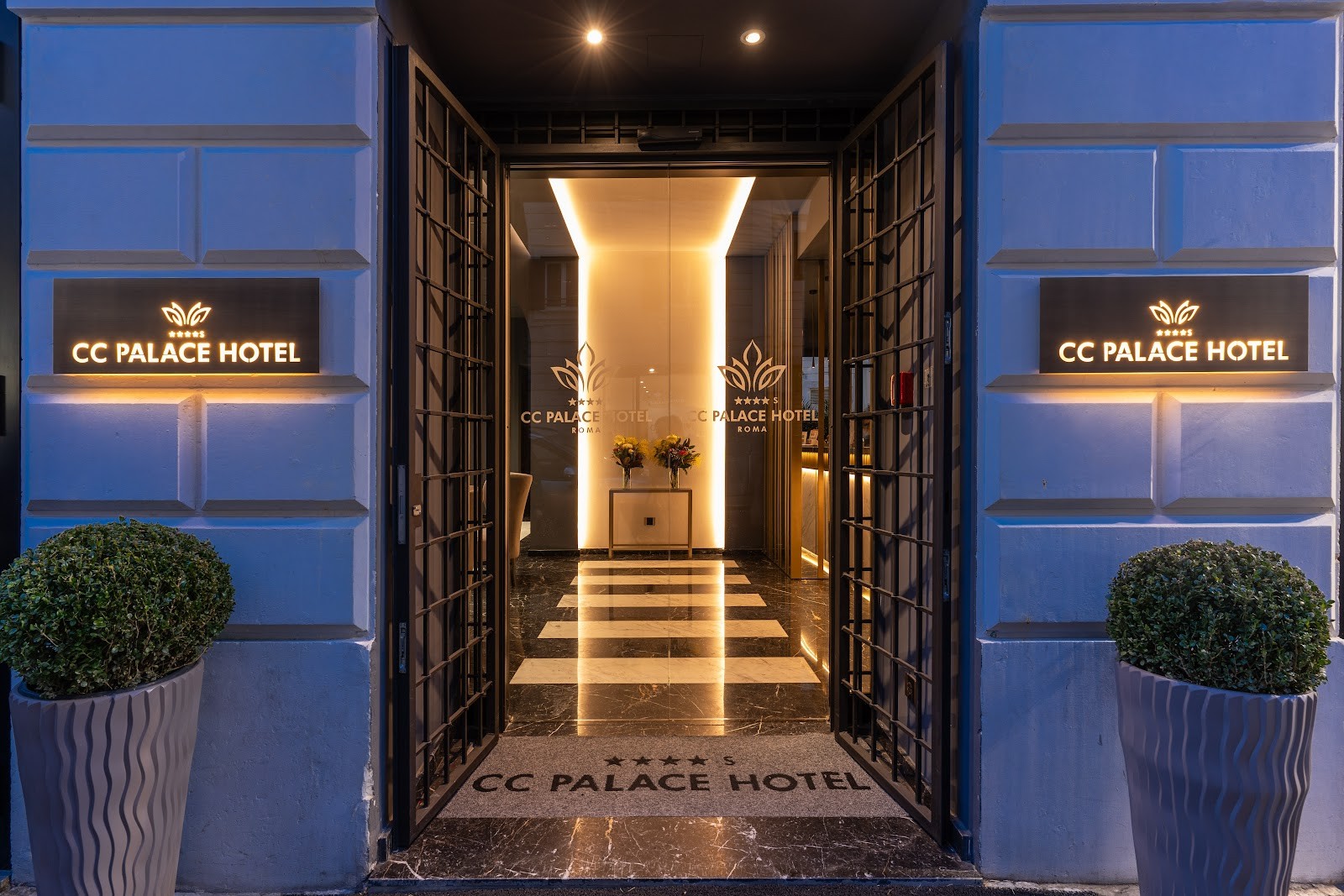 CC Palace Hotel Roma: the place