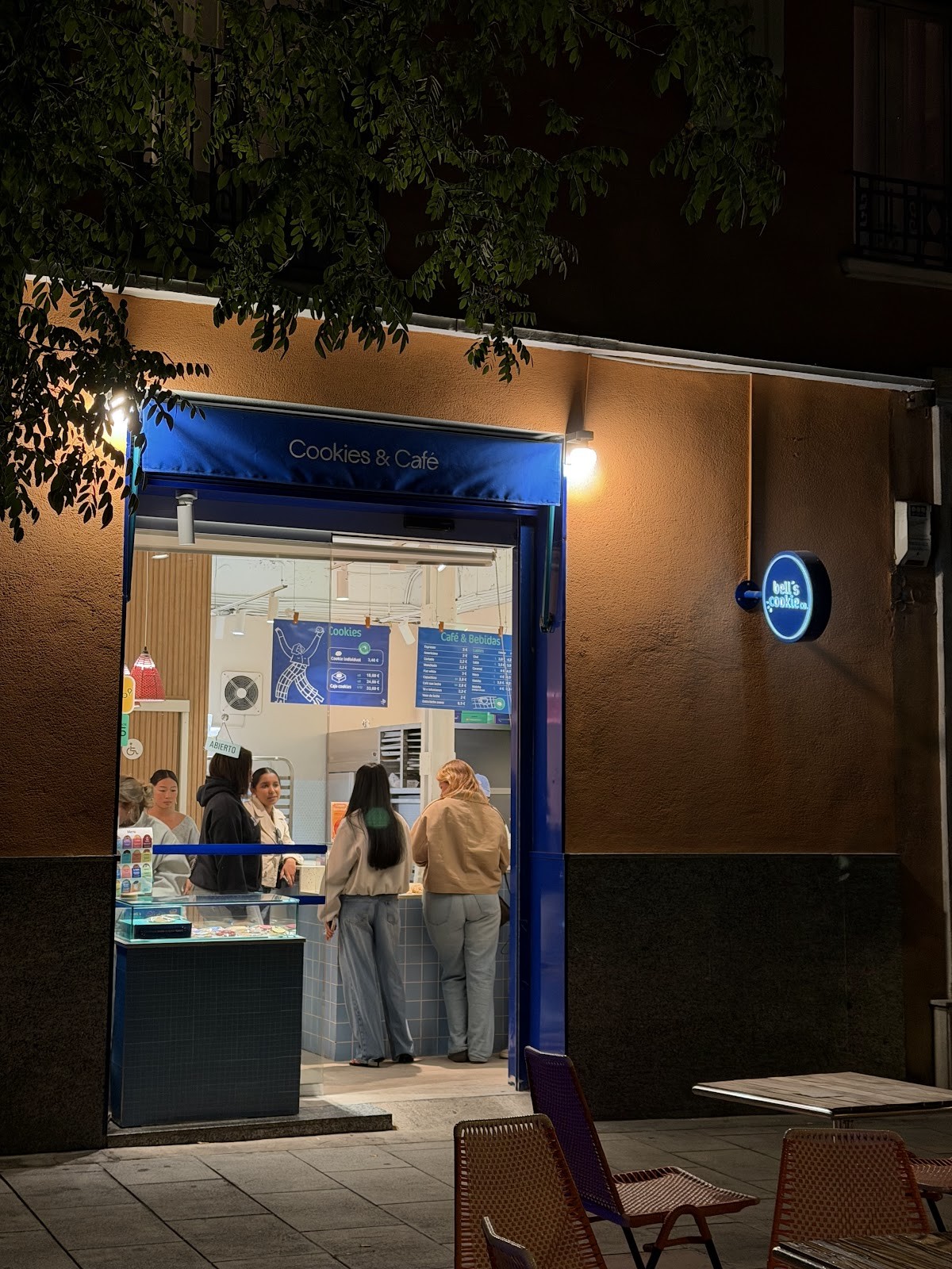 Bell's Cookies Madrid: the place