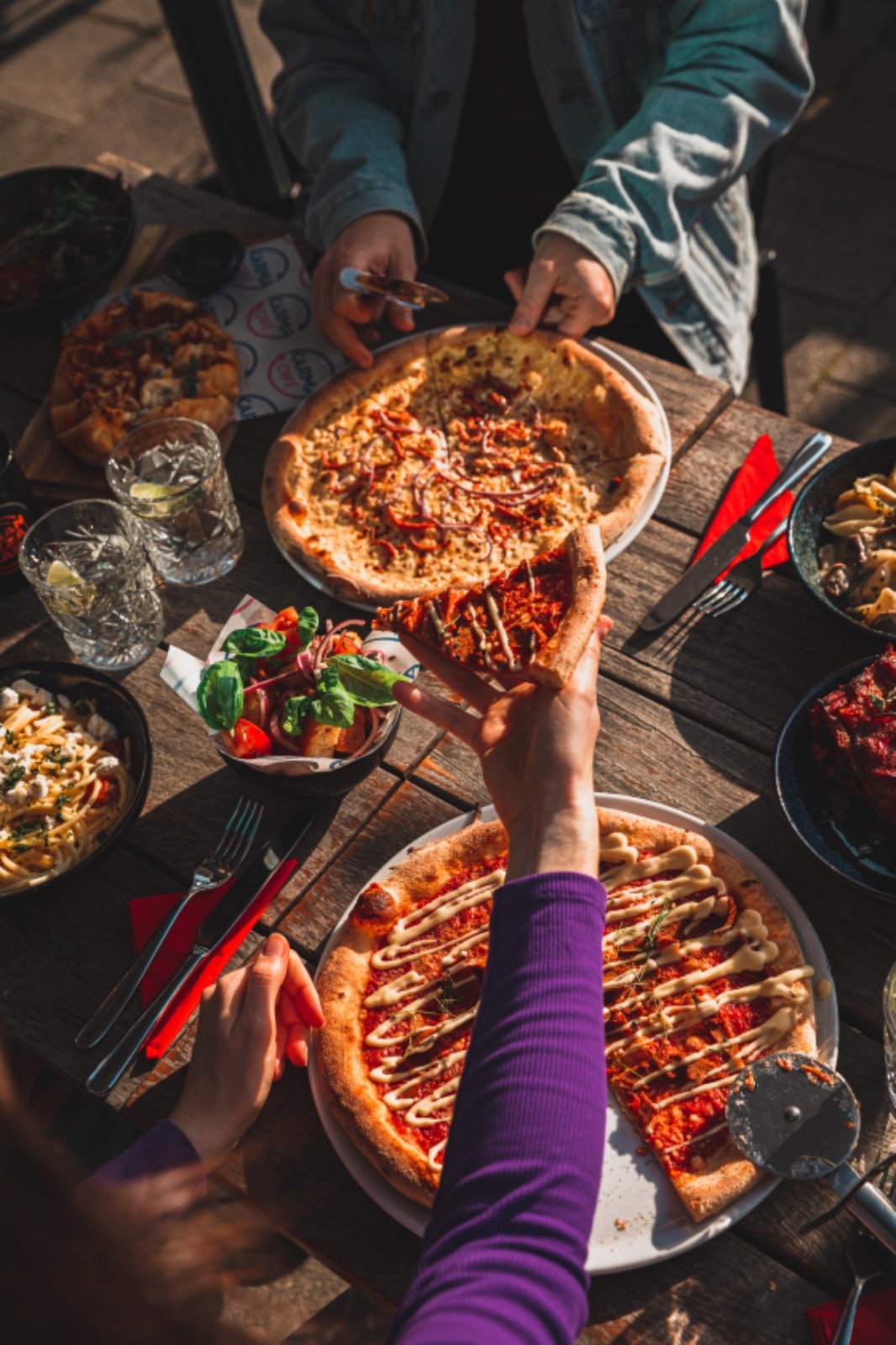 Vegan Pizza Bar 🌱🍕: food & drinks