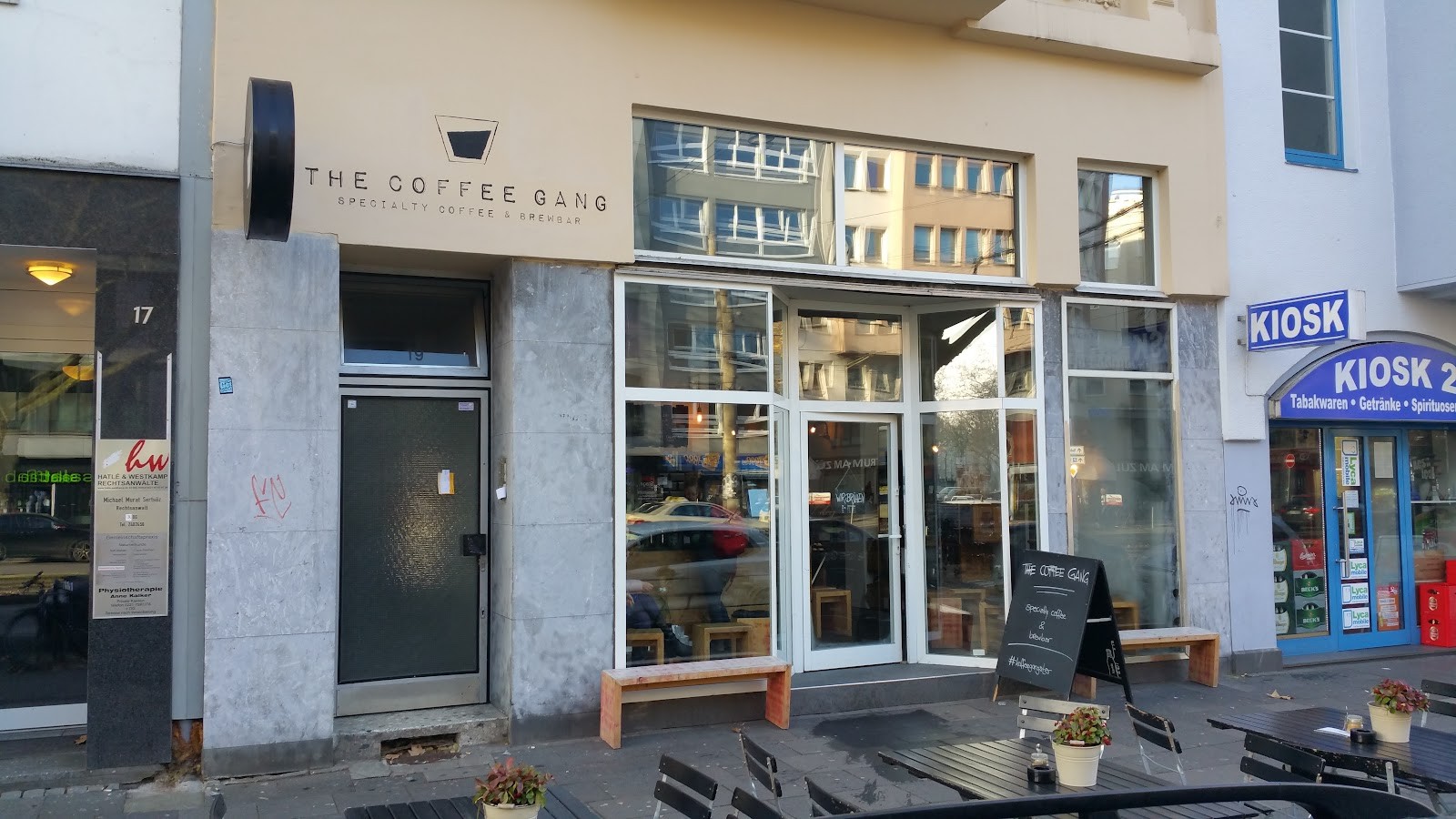 THE COFFEE GANG: the place