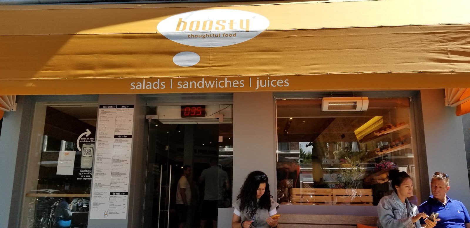 Boosty: thoughtful food: the place