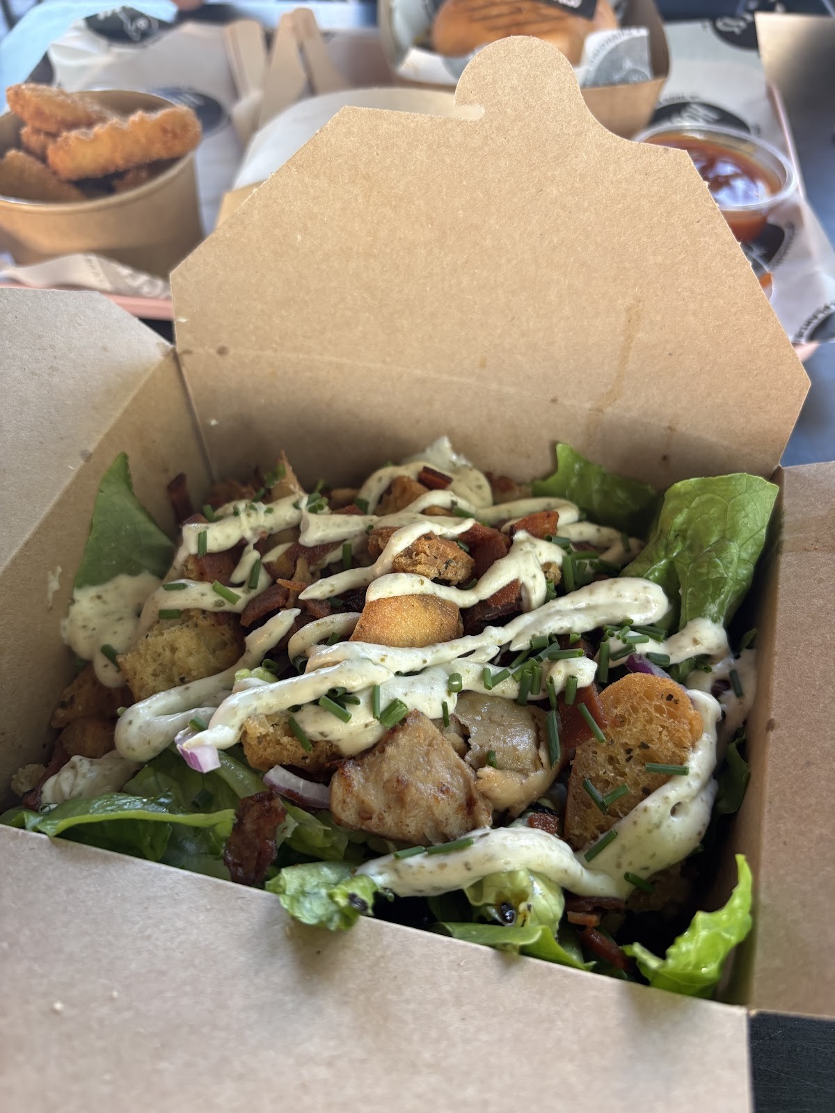 The Hogless Roast: food & drinks
