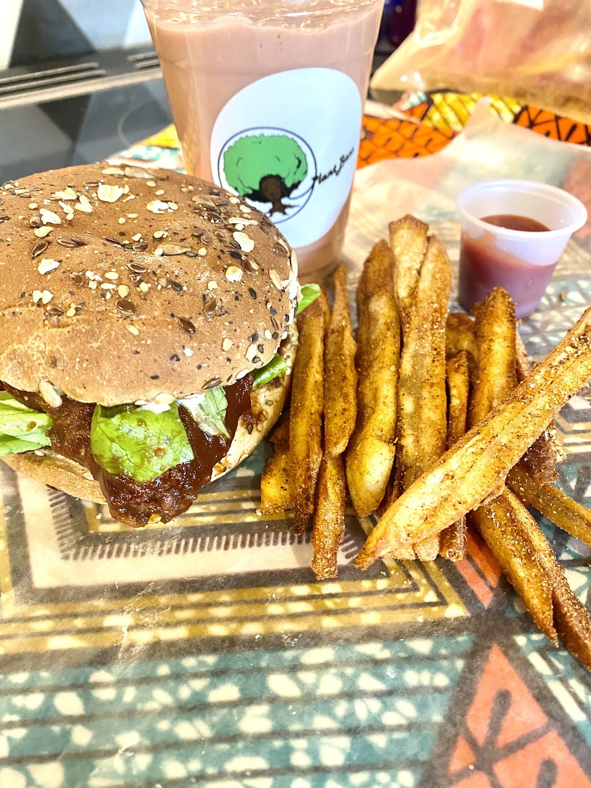 PlantBass NYC: food & drinks