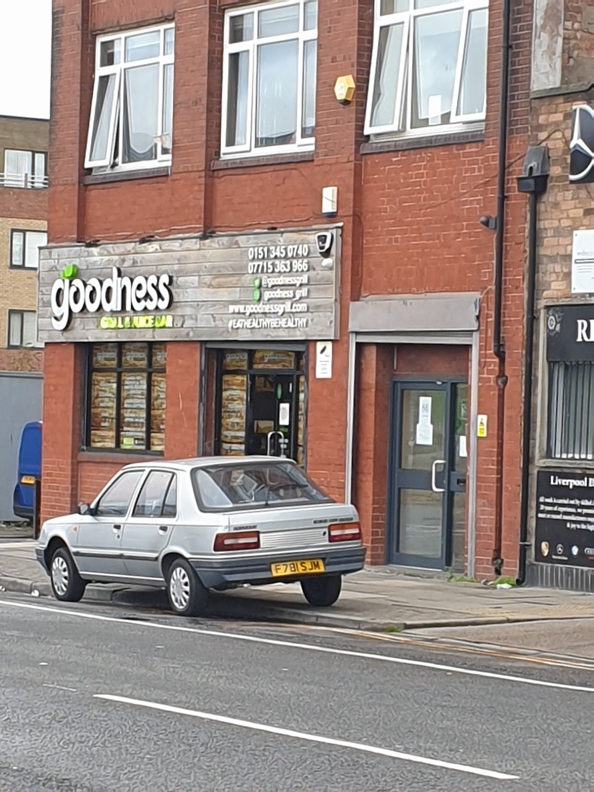 Goodness Grill & Juice Bar Vauxhall: the place