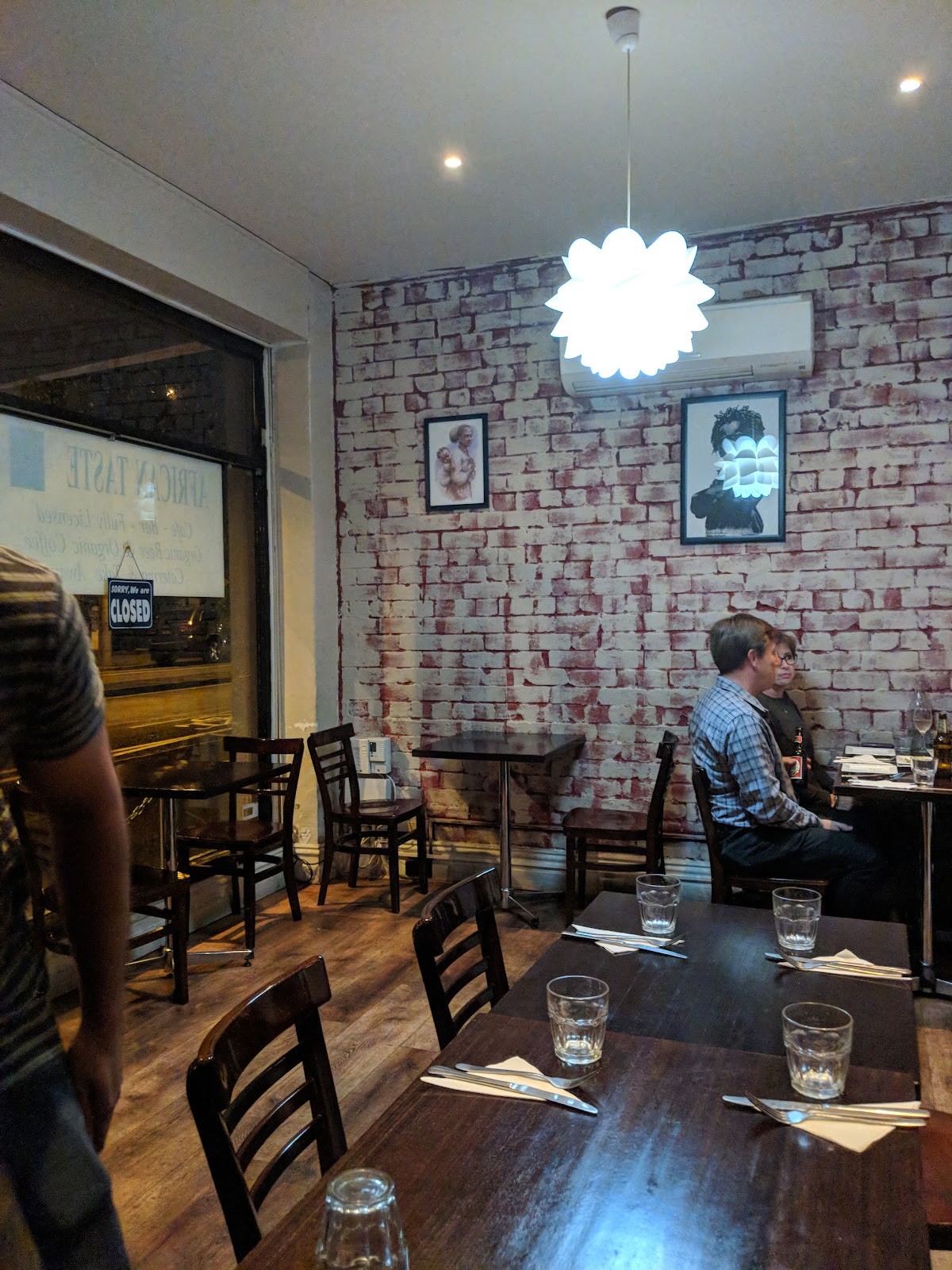 African Taste Cafe: the place
