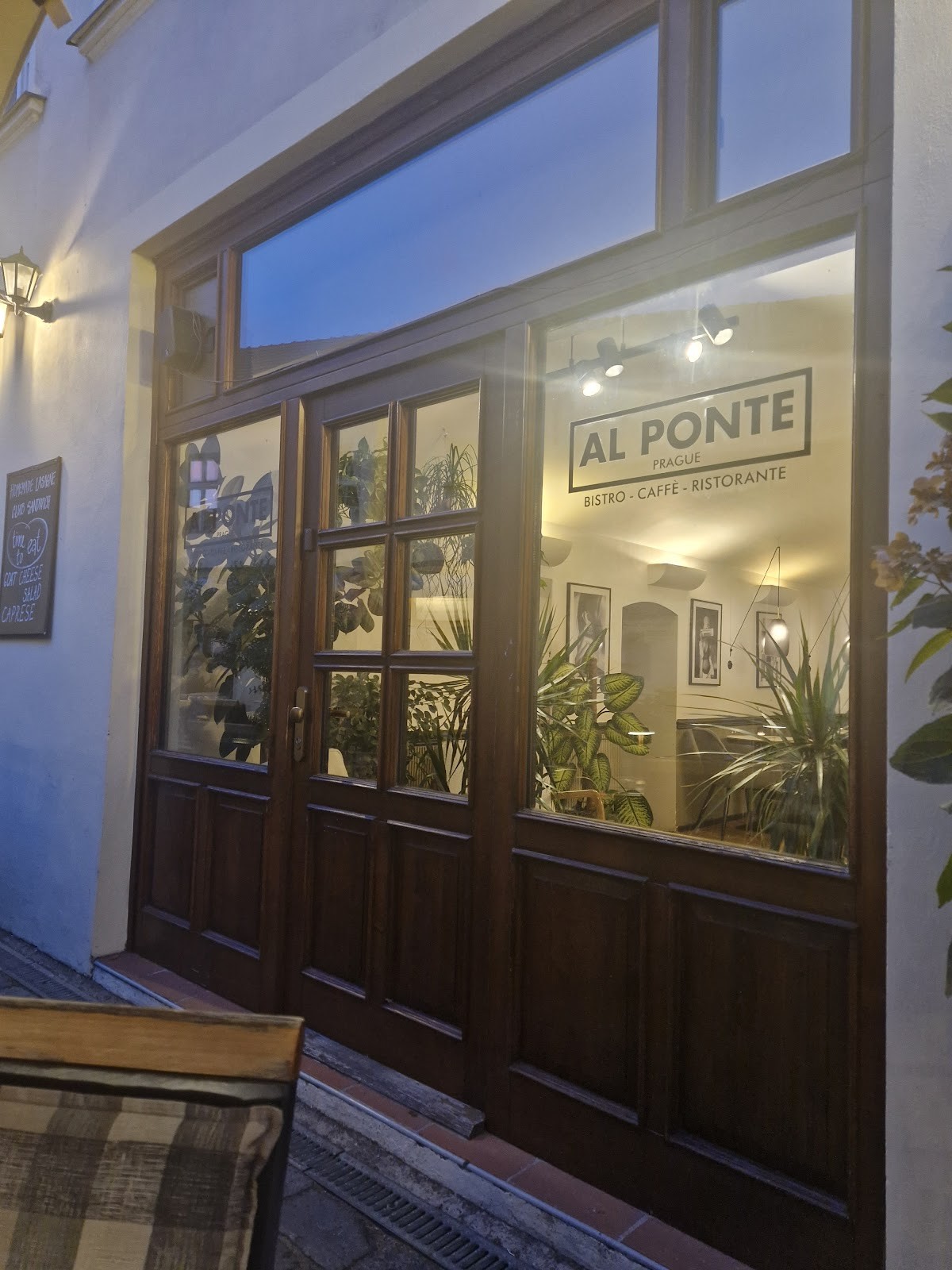 AL PONTE PRAGUE: the place