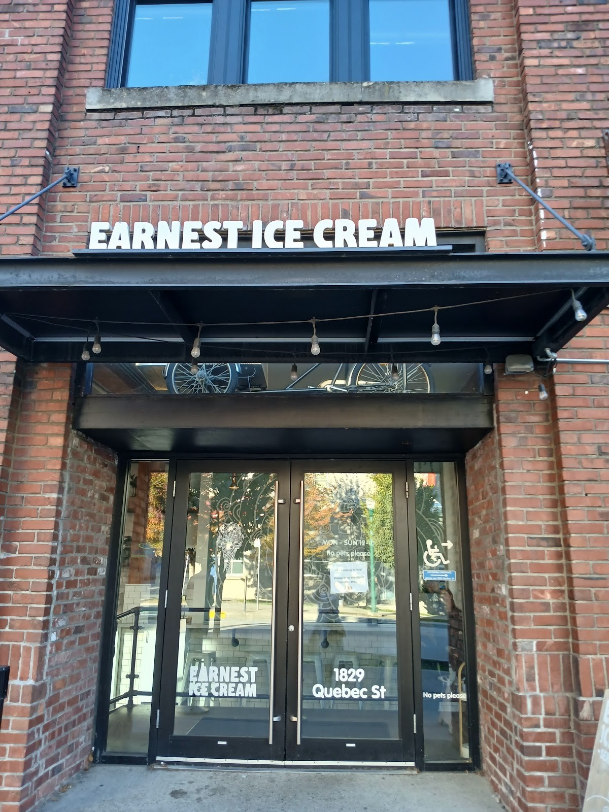 Earnest Ice Cream | Quebec St.: the place