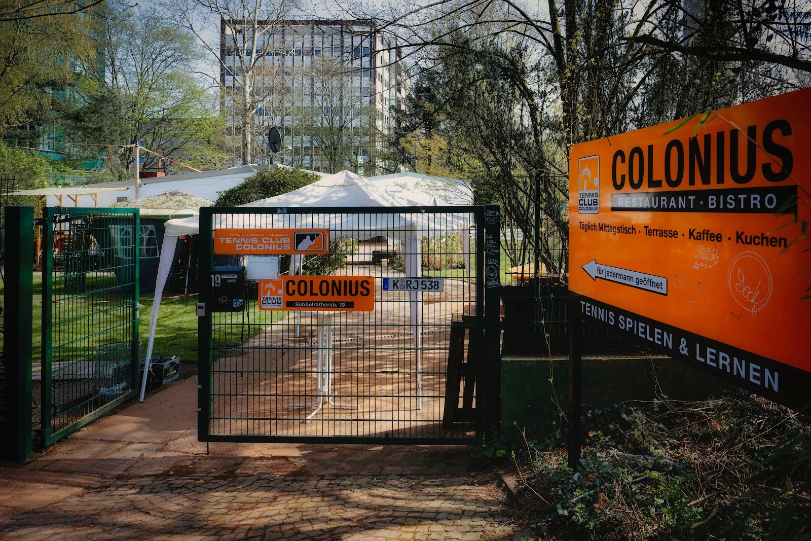 Café Colonius: the place