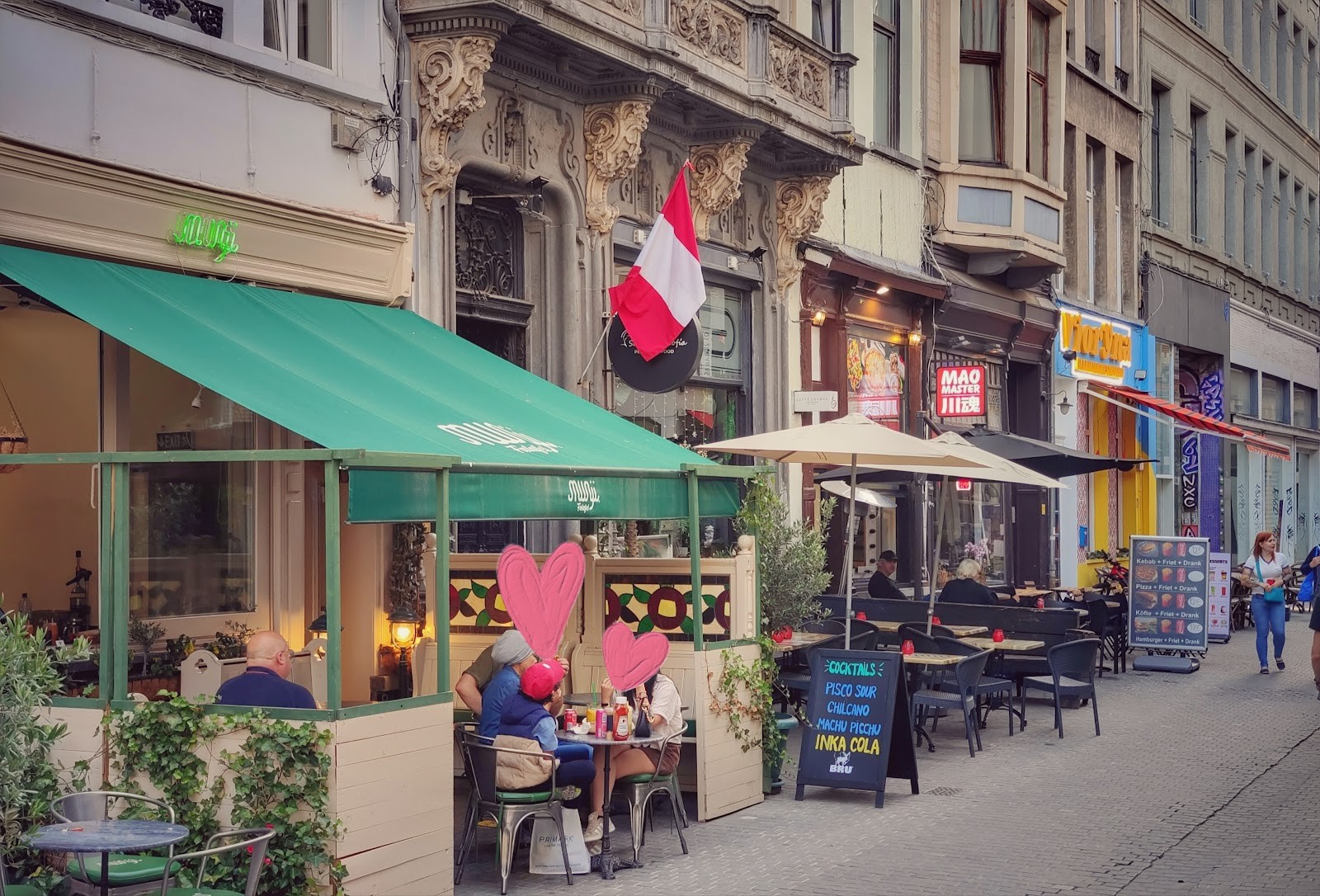 Munji Falafel: the place