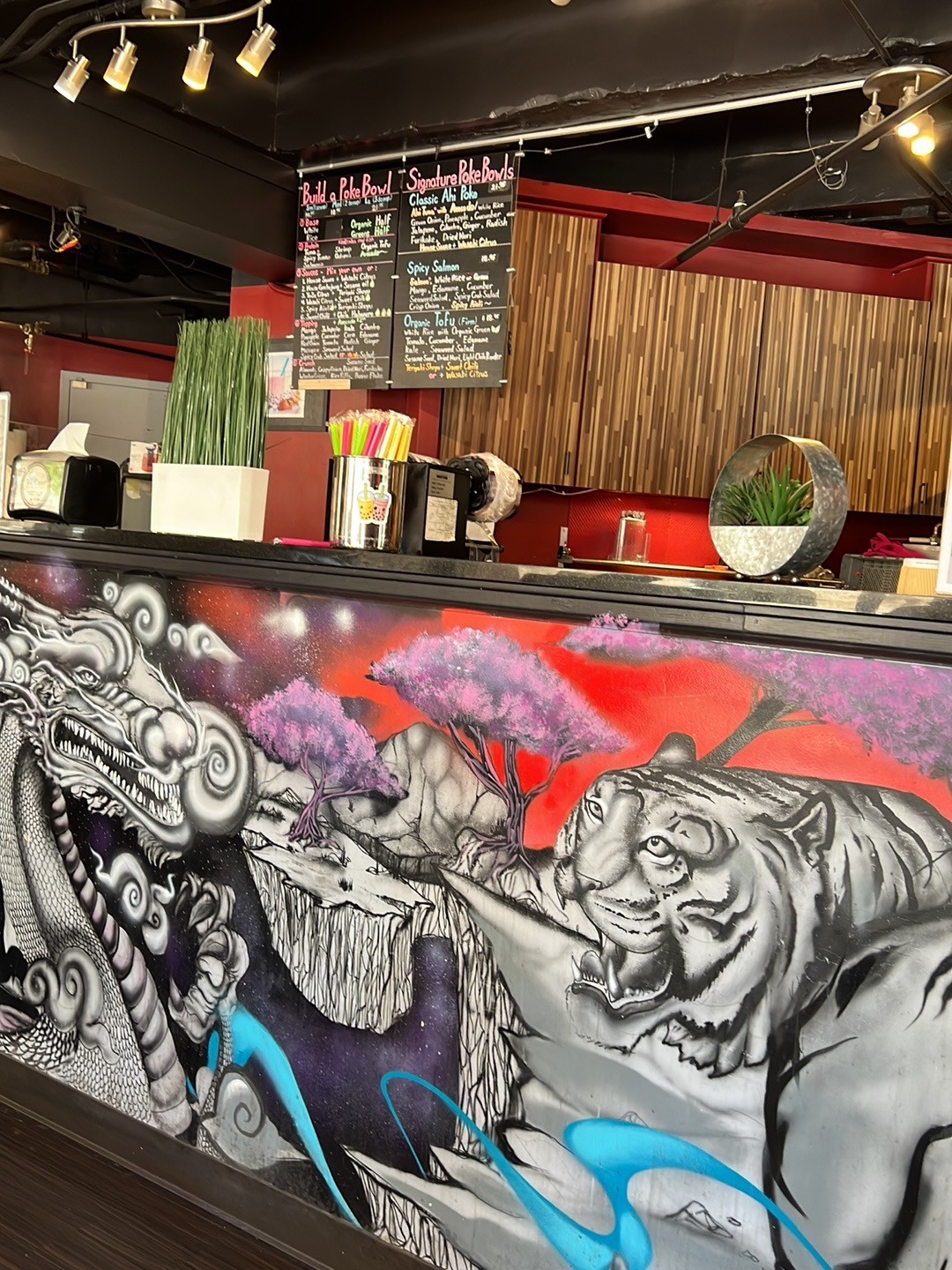 Tea Cloud & Poke: the place