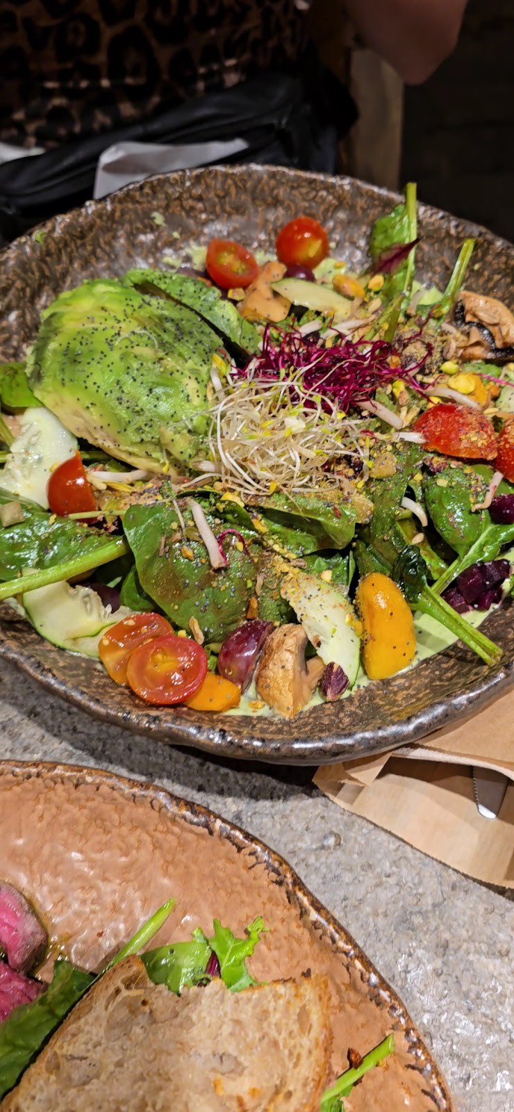 Honest Greens: food & drinks