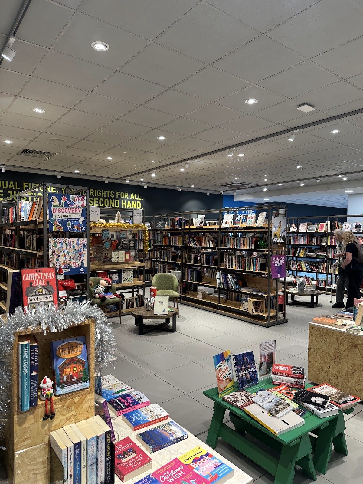 Oxfam Superstore Manchester: the place
