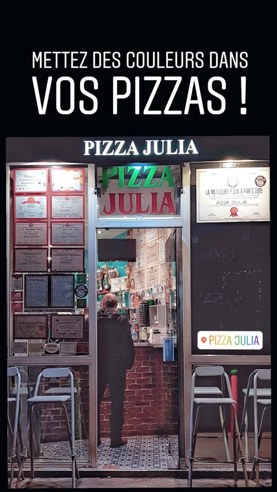 Pizza Julia: the place