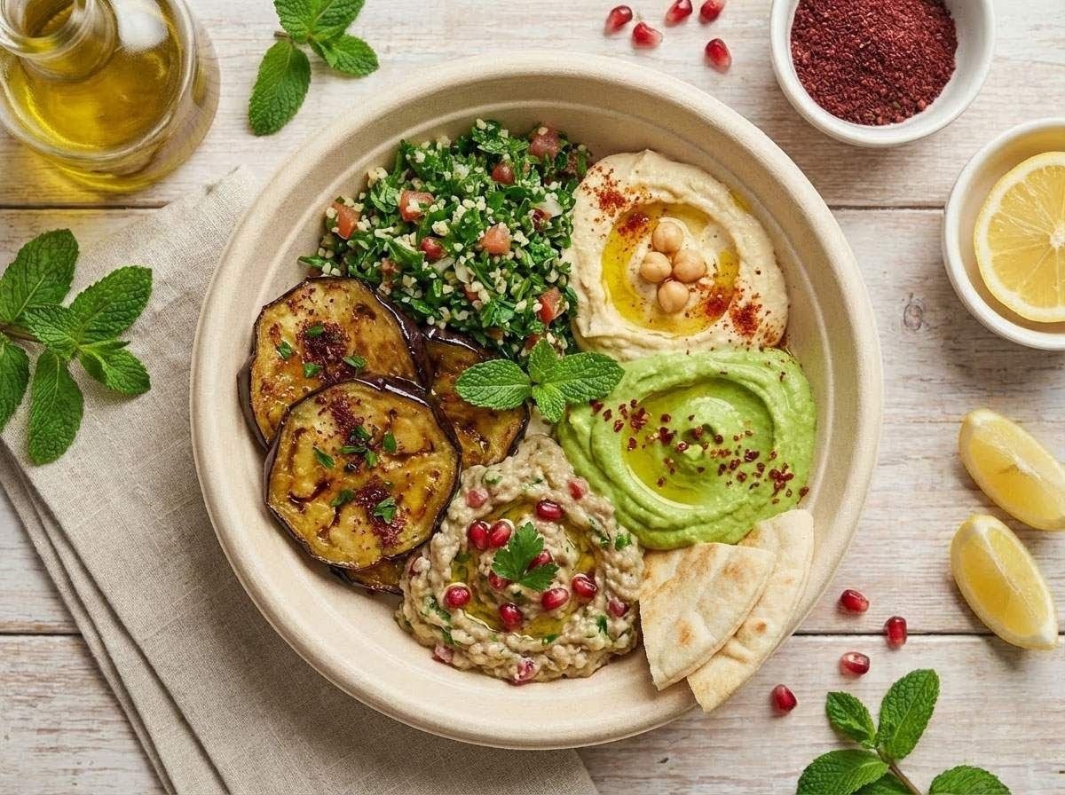 Santo Falafel: food & drinks