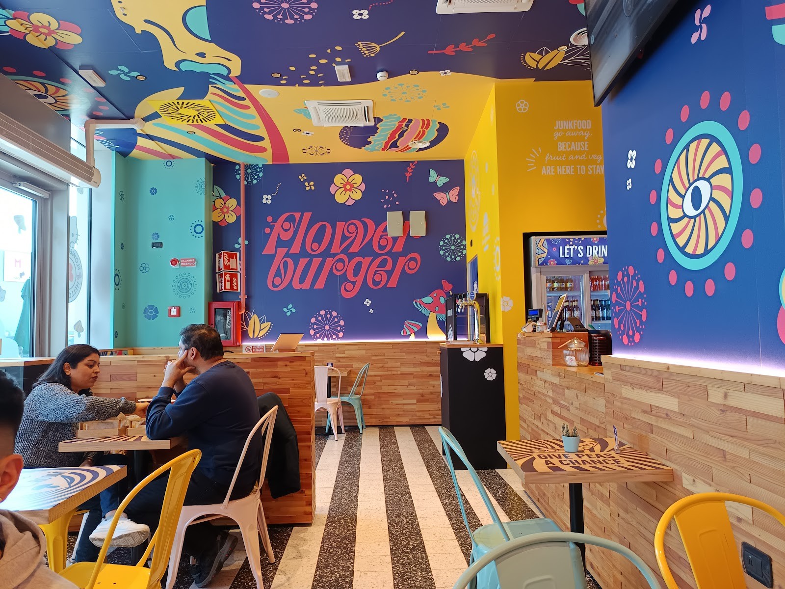 Flower Burger: the place