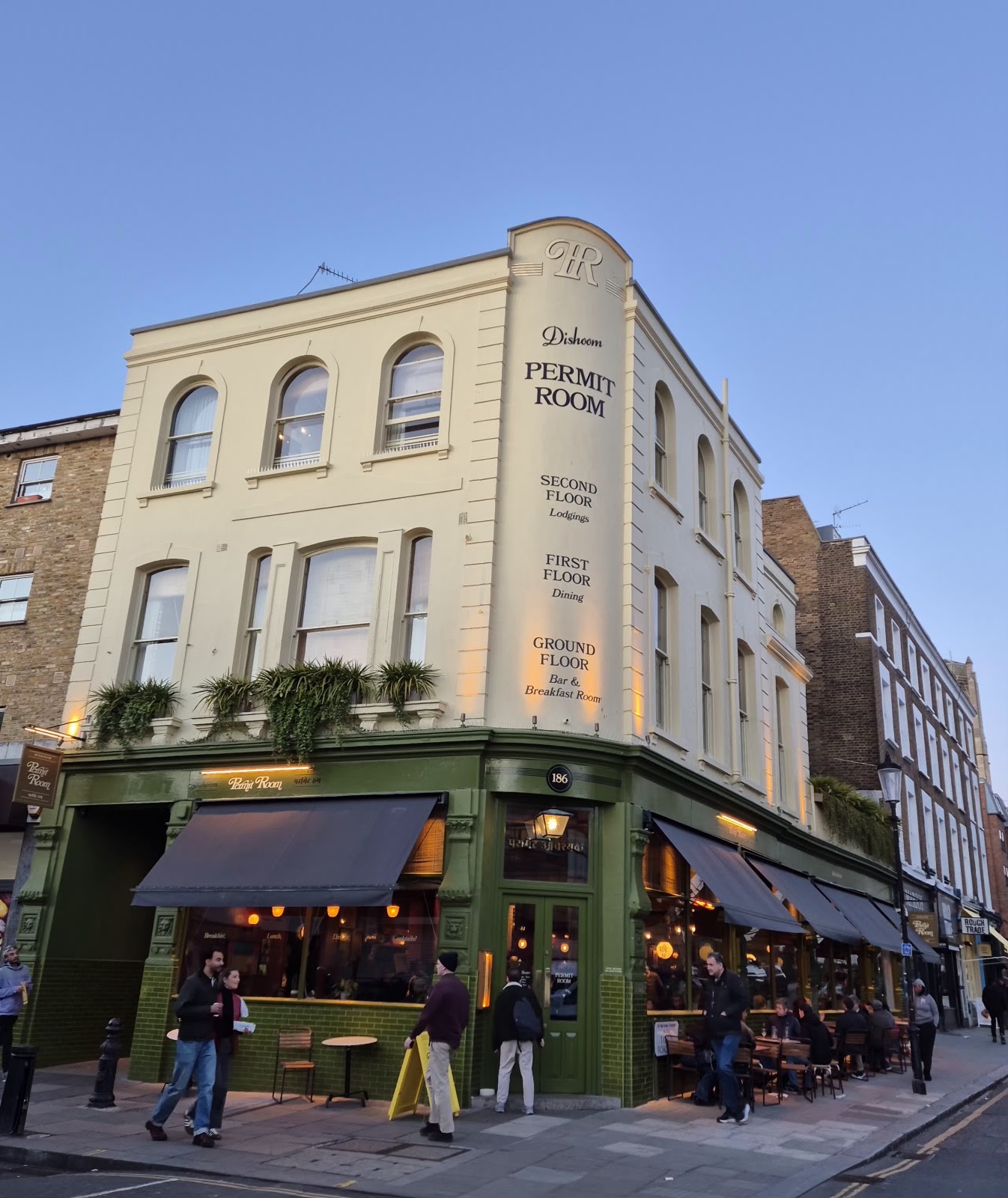Dishoom Permit Room Portobello: the place