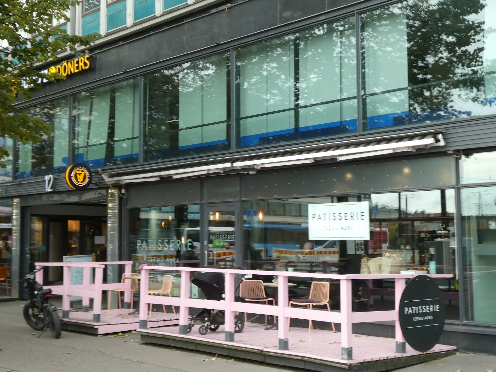 Patisserie Teemu Aura: the place