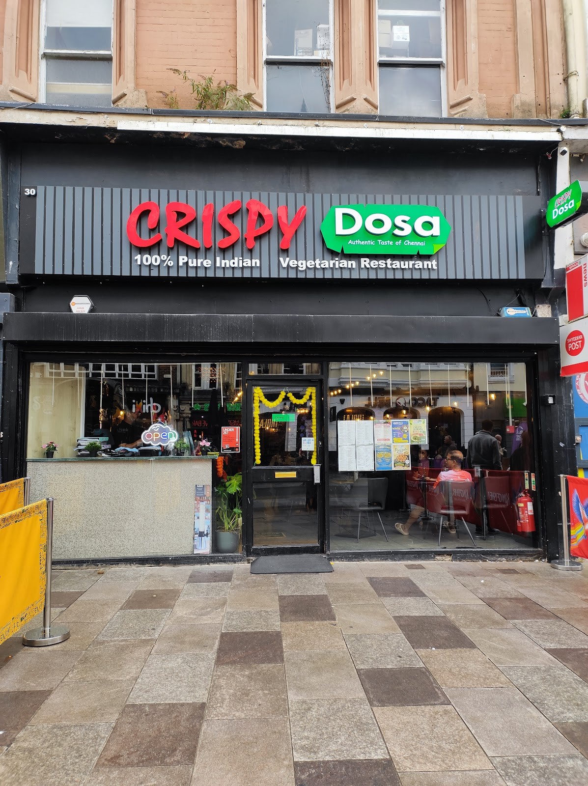 Crispy Dosa Restaurant Cardiff: the place