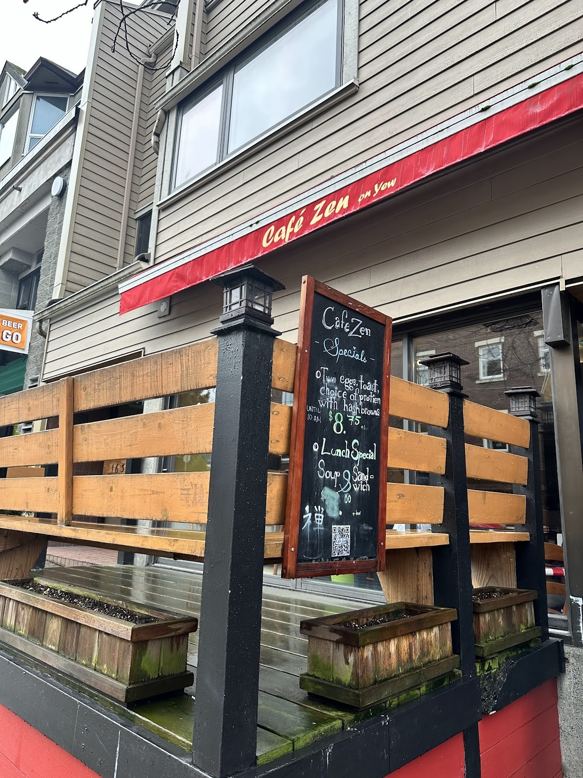 Cafe Zen On Yew: the place