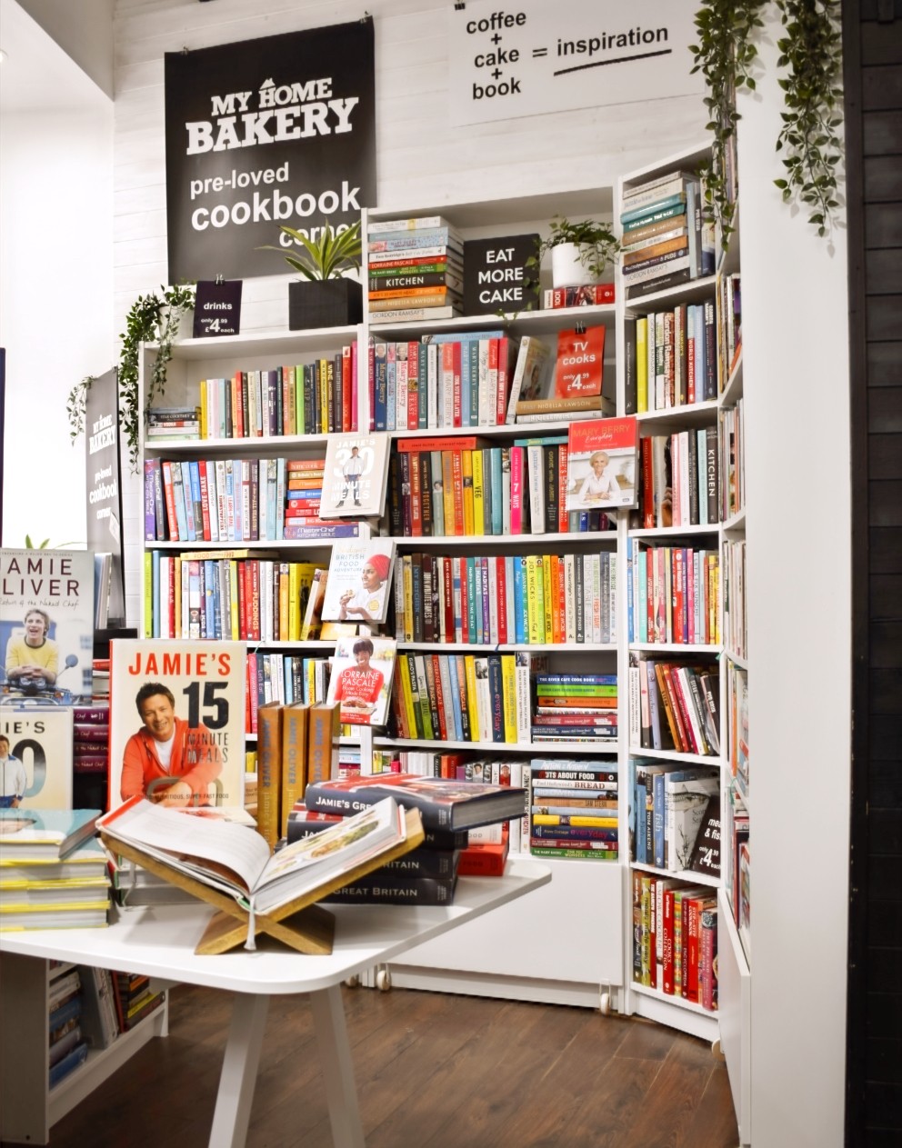 My Home Bakery & Pre-loved Cookbook Shop: the place