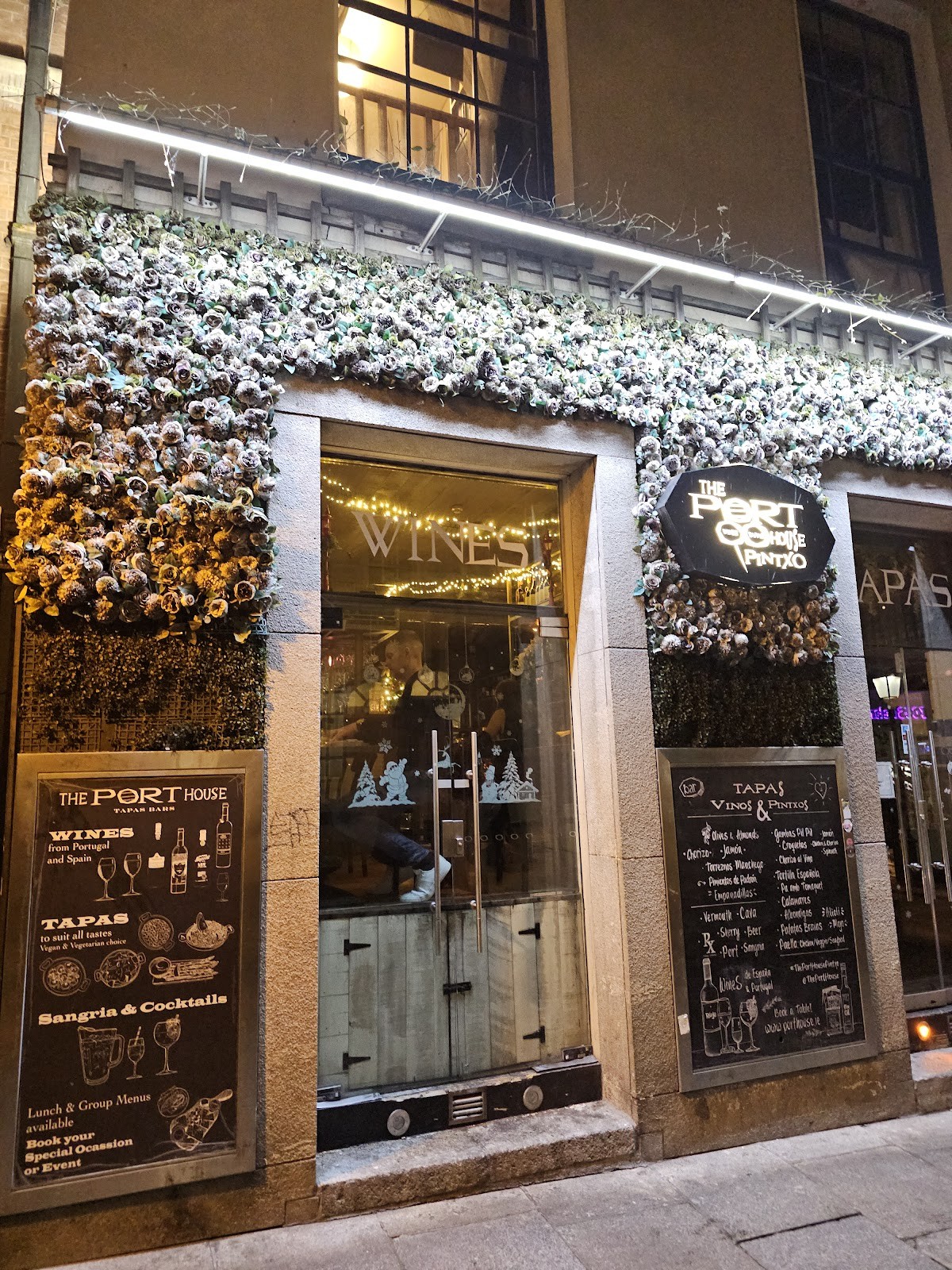 The Port House Pintxo: the place