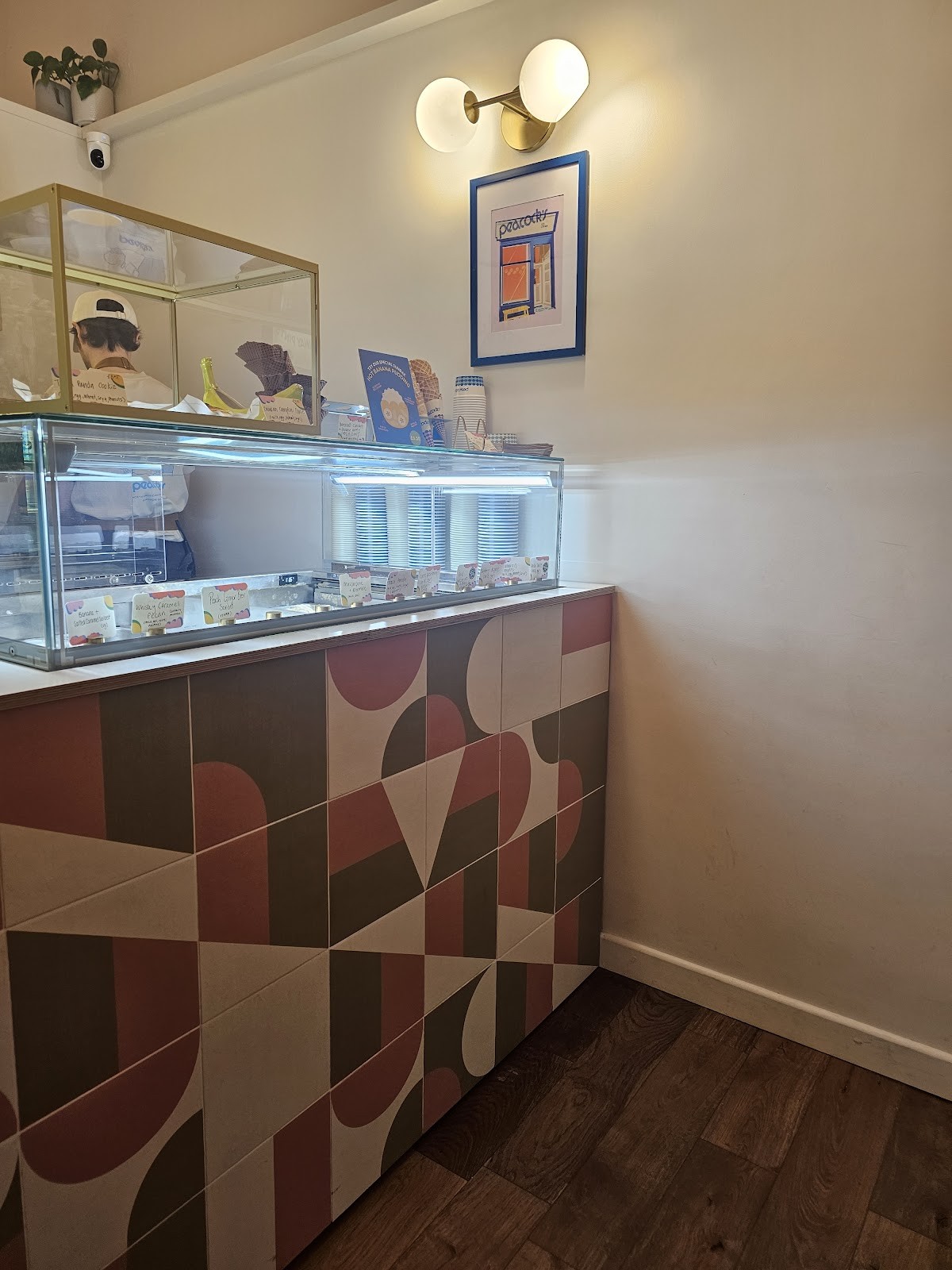 Peacock's Ice Cream: the place
