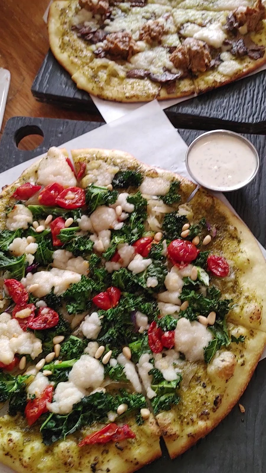 Virtuous Pie: food & drinks