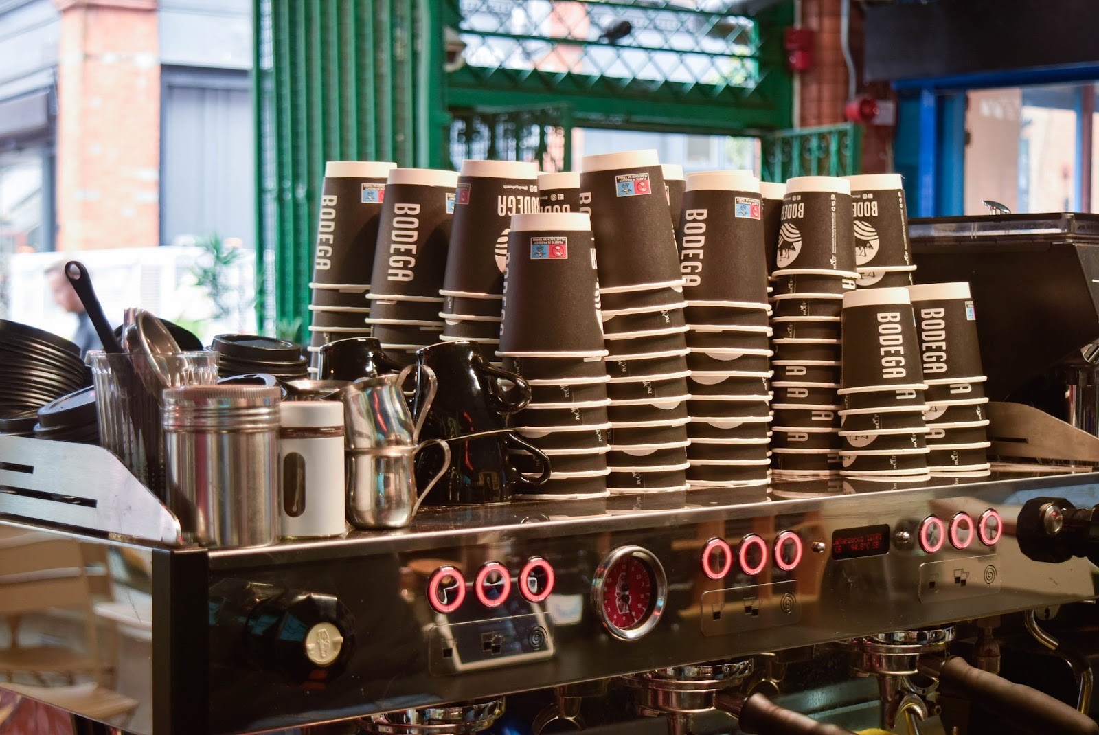 Bodega Coffee - George’s Arcade: the place