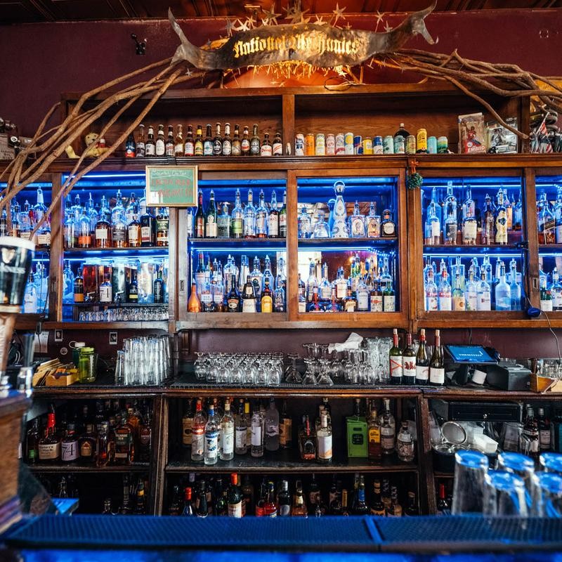 National Mechanics Bar and Restaurant: the place