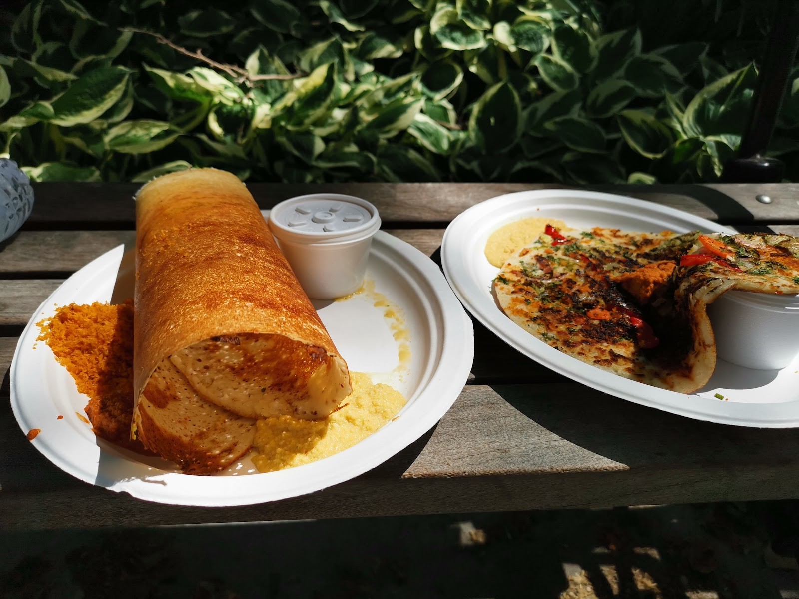 NY Dosas: food & drinks