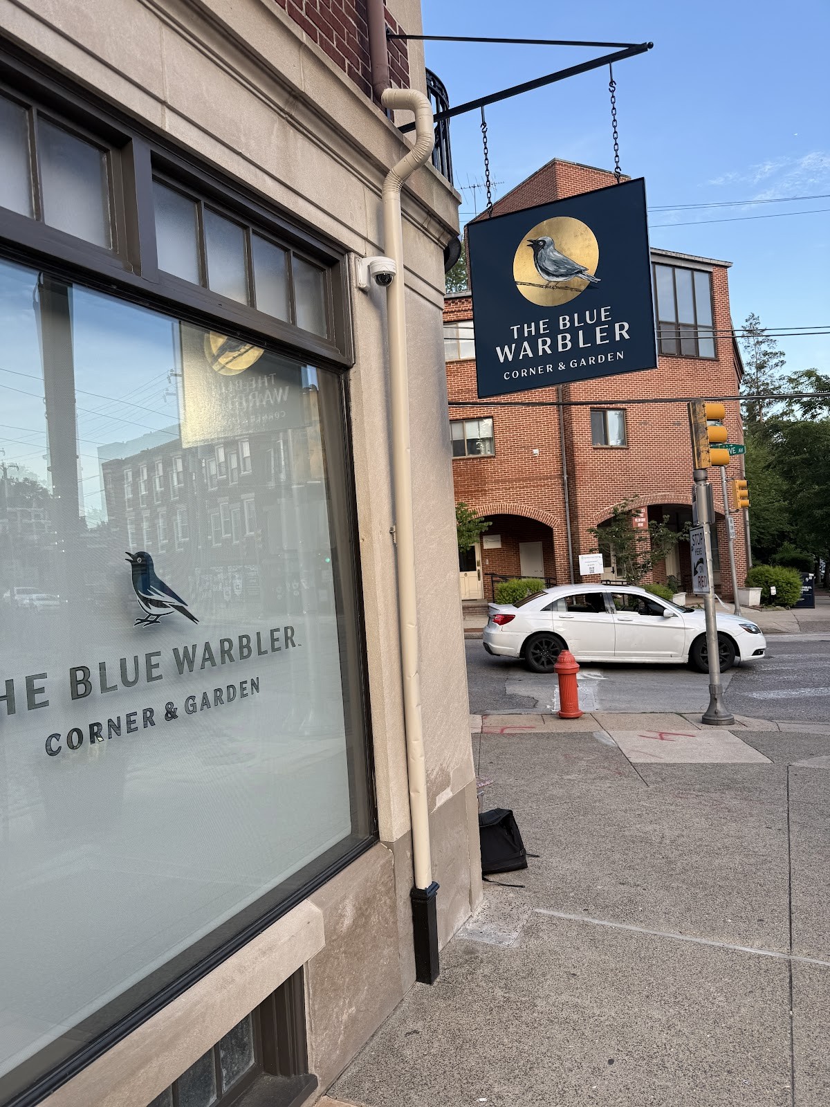 The Blue Warbler Corner & Garden: the place