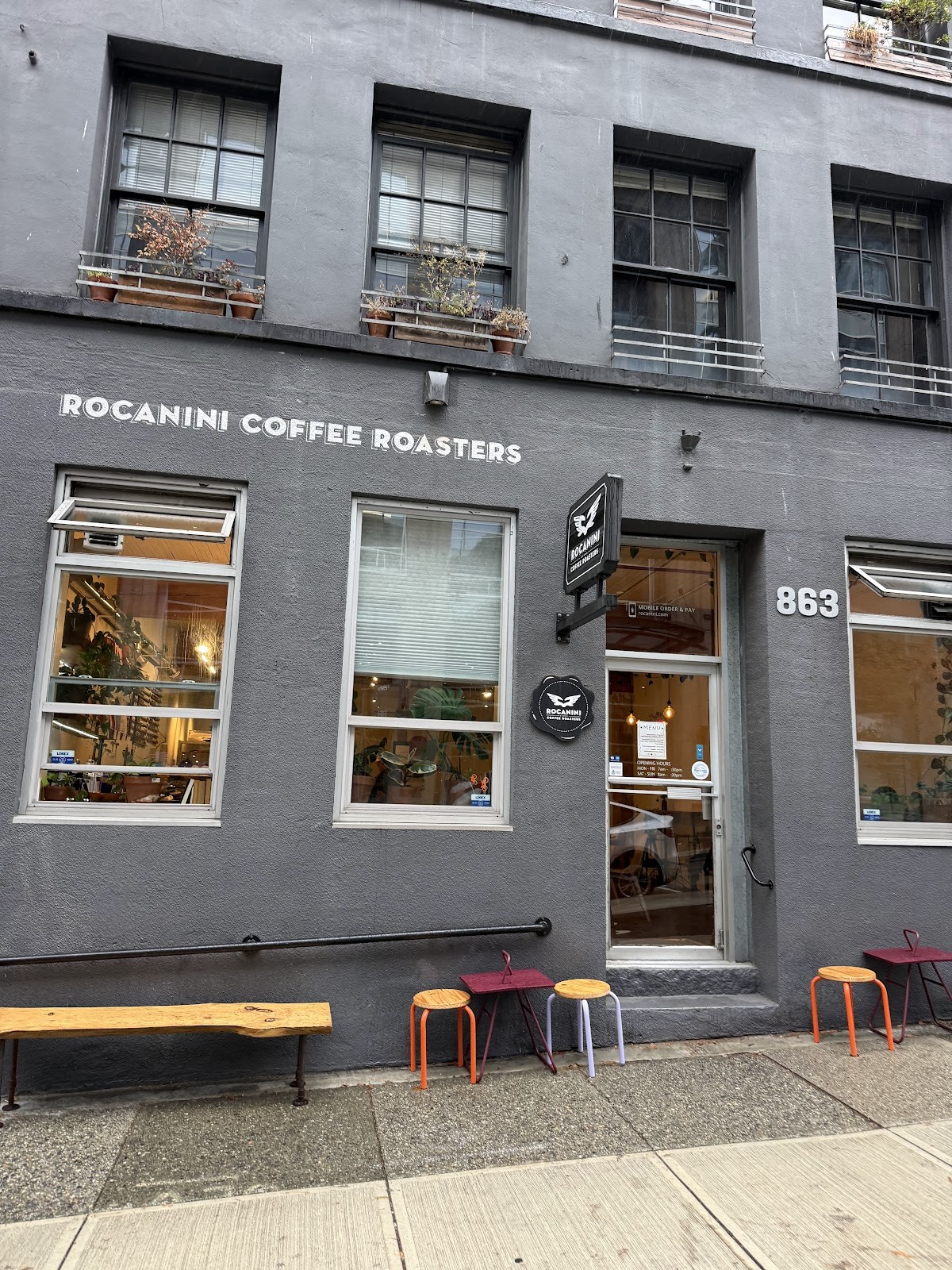 Rocanini Coffee Roasters: the place