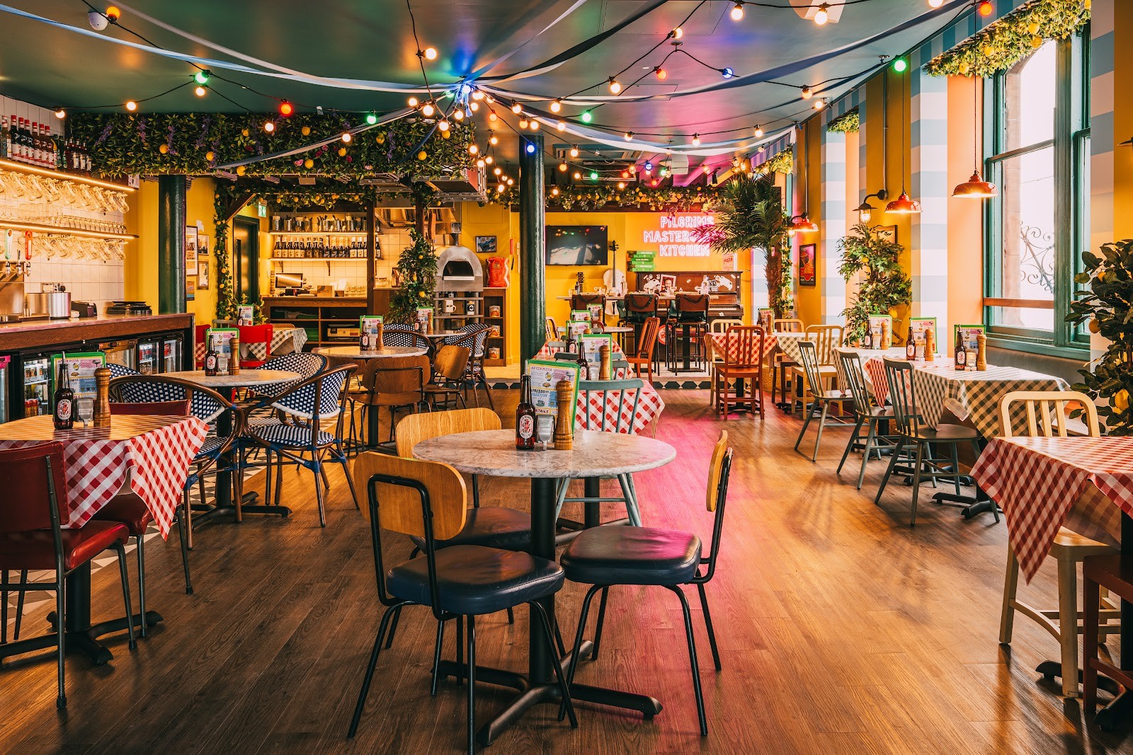 Pizza Pilgrims Edinburgh: the place