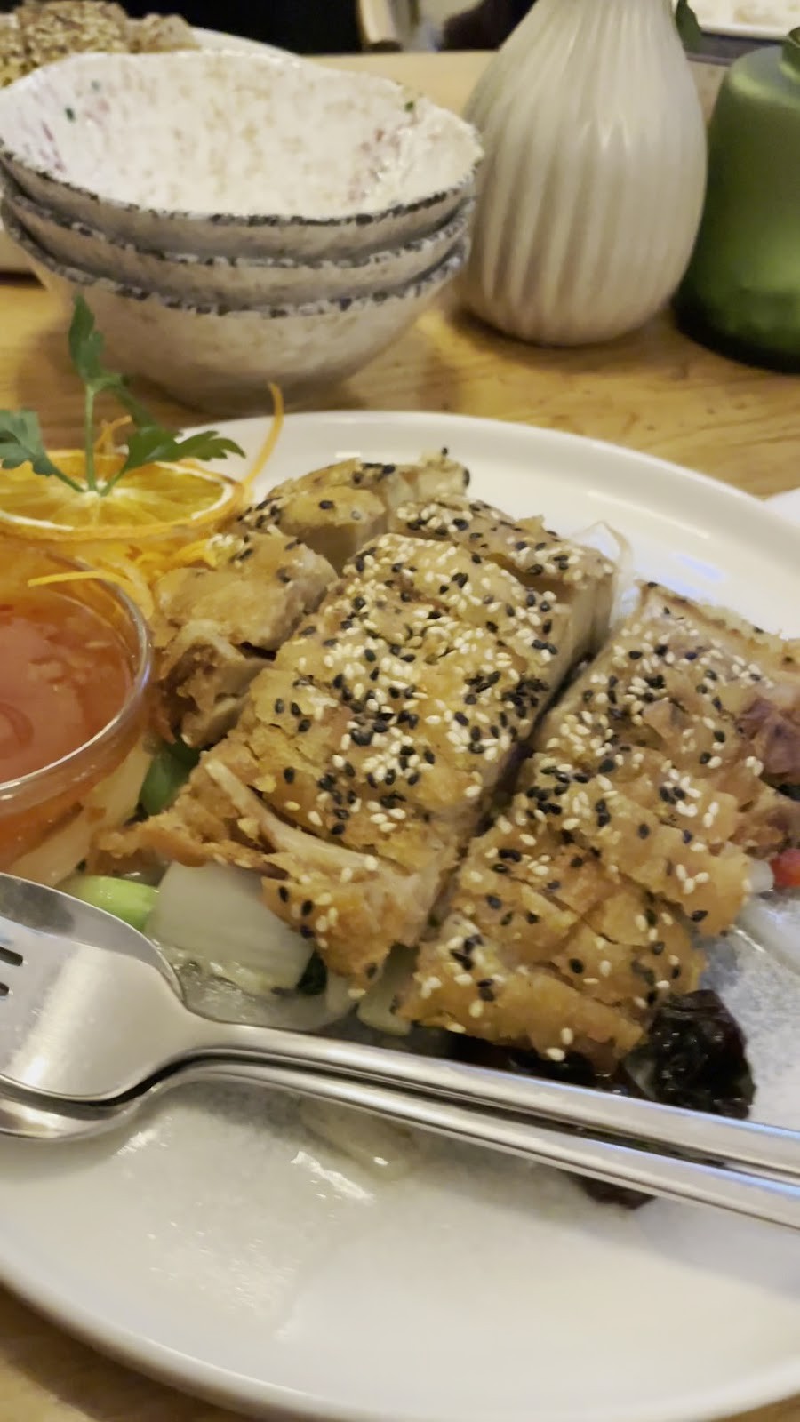 The Butterfly Lovers: food & drinks