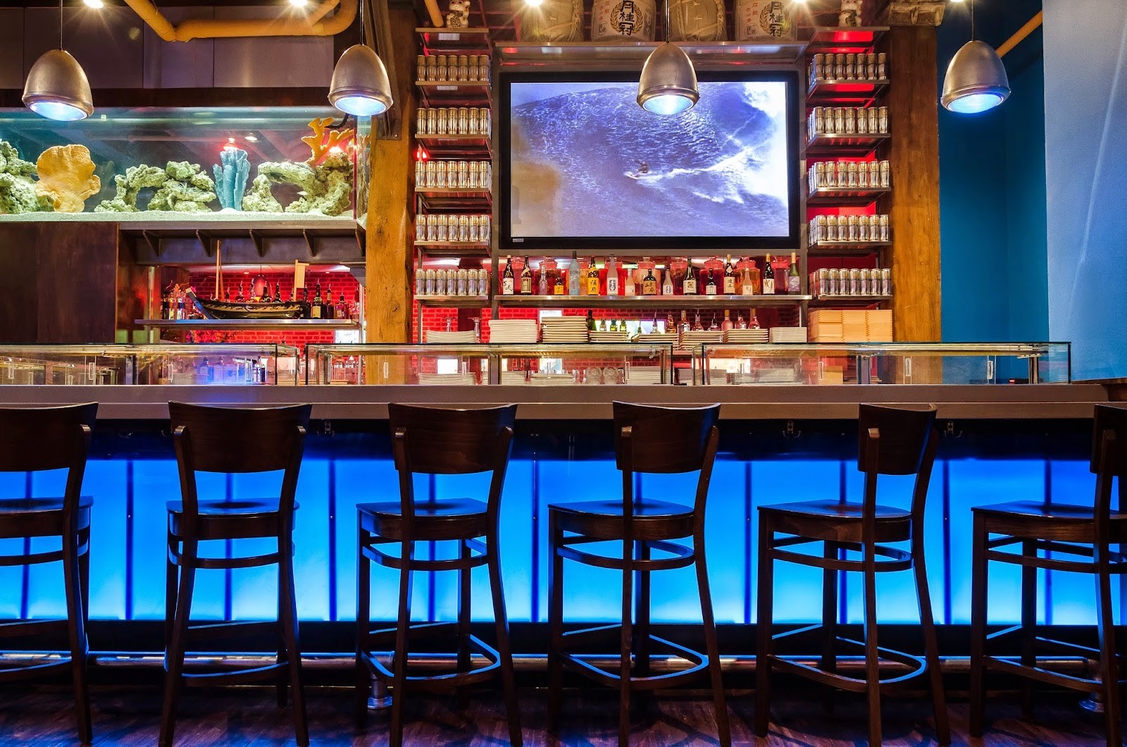 Blue Sushi Sake Grill: the place