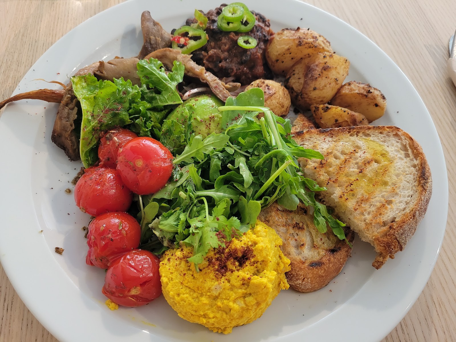 Mandala Café Bethnal Green: food & drinks