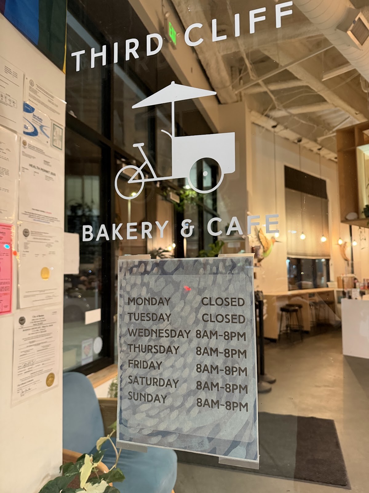 Third Cliff Bakery: the place