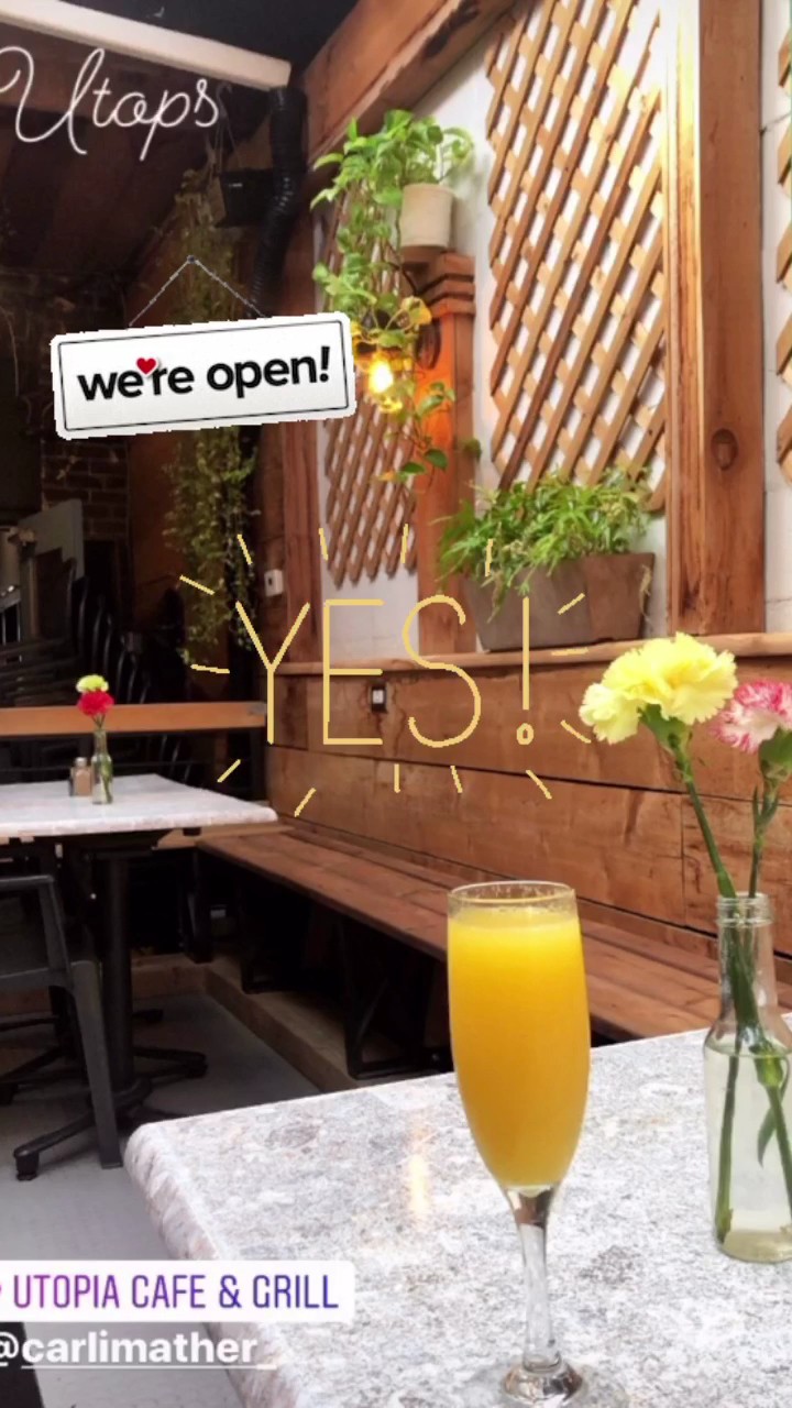 Utopia Cafe & Grill: the place