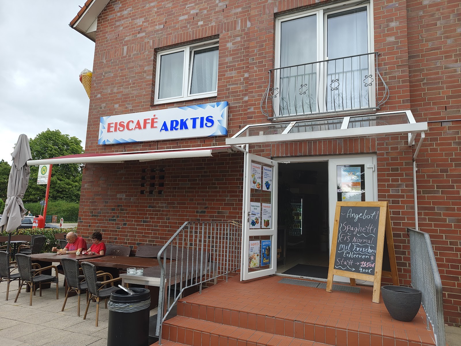 Arktis Eiscafe: the place